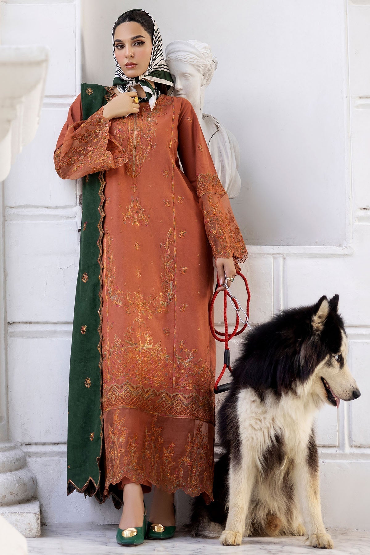 Motifz | Premium Khaddar | 4997-PERISA - Official Alkaram stockist in UK - Sakeena London
