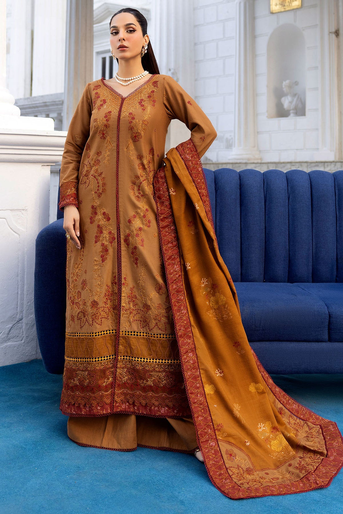 Motifz | Premium Khaddar | 4998-BAZIF - Official Motifz stockist in UK - Sakeena London