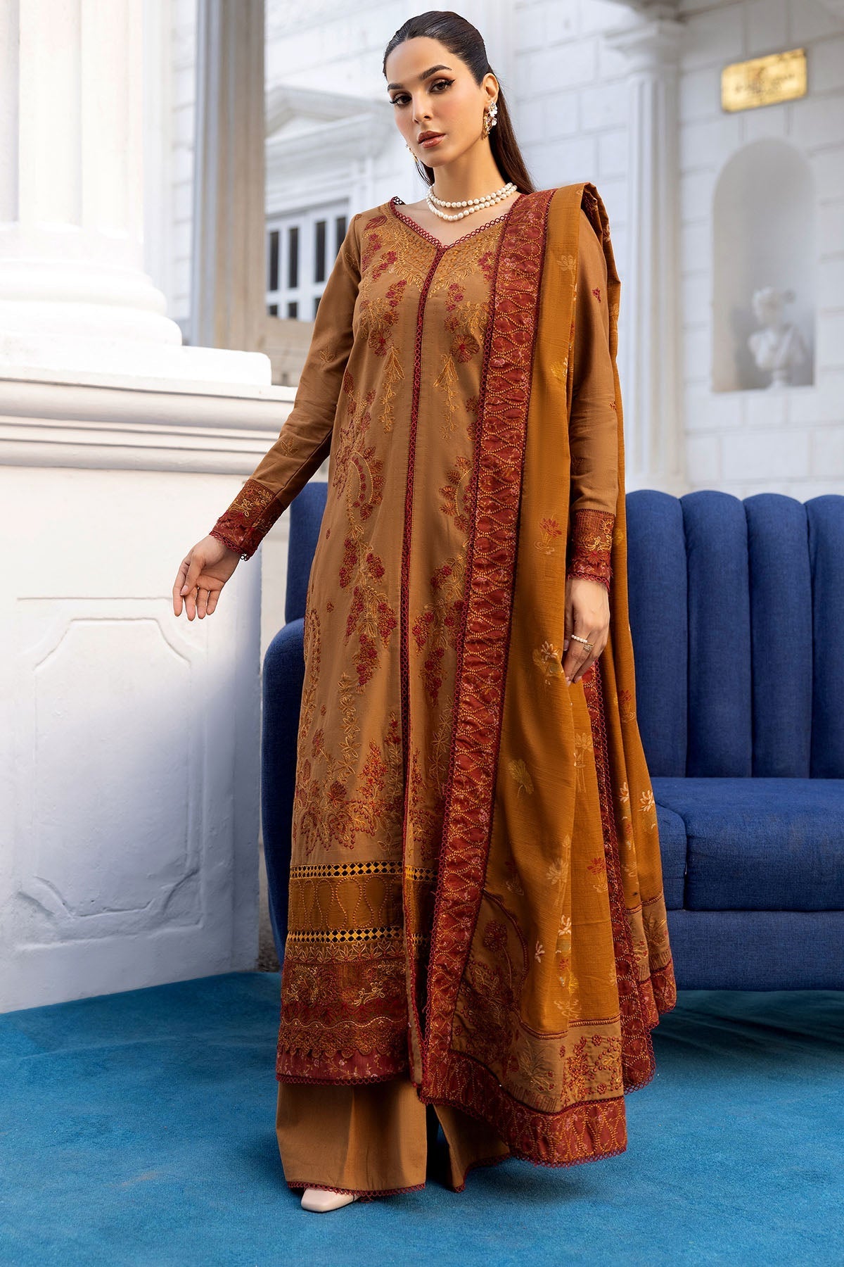 Motifz | Premium Khaddar | 4998-BAZIF - Official Motifz stockist in UK - Sakeena London
