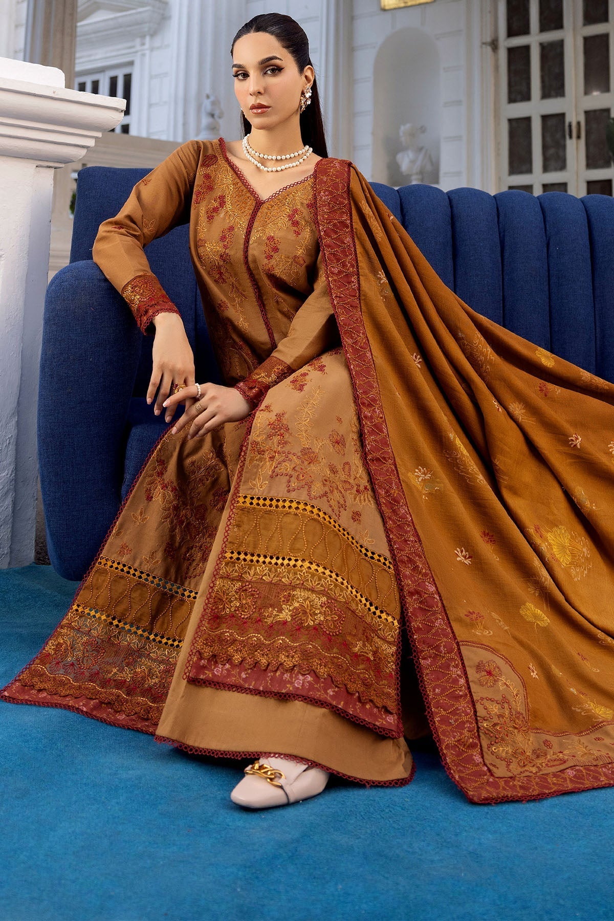 Motifz | Premium Khaddar | 4998-BAZIF - Official Motifz stockist in UK - Sakeena London