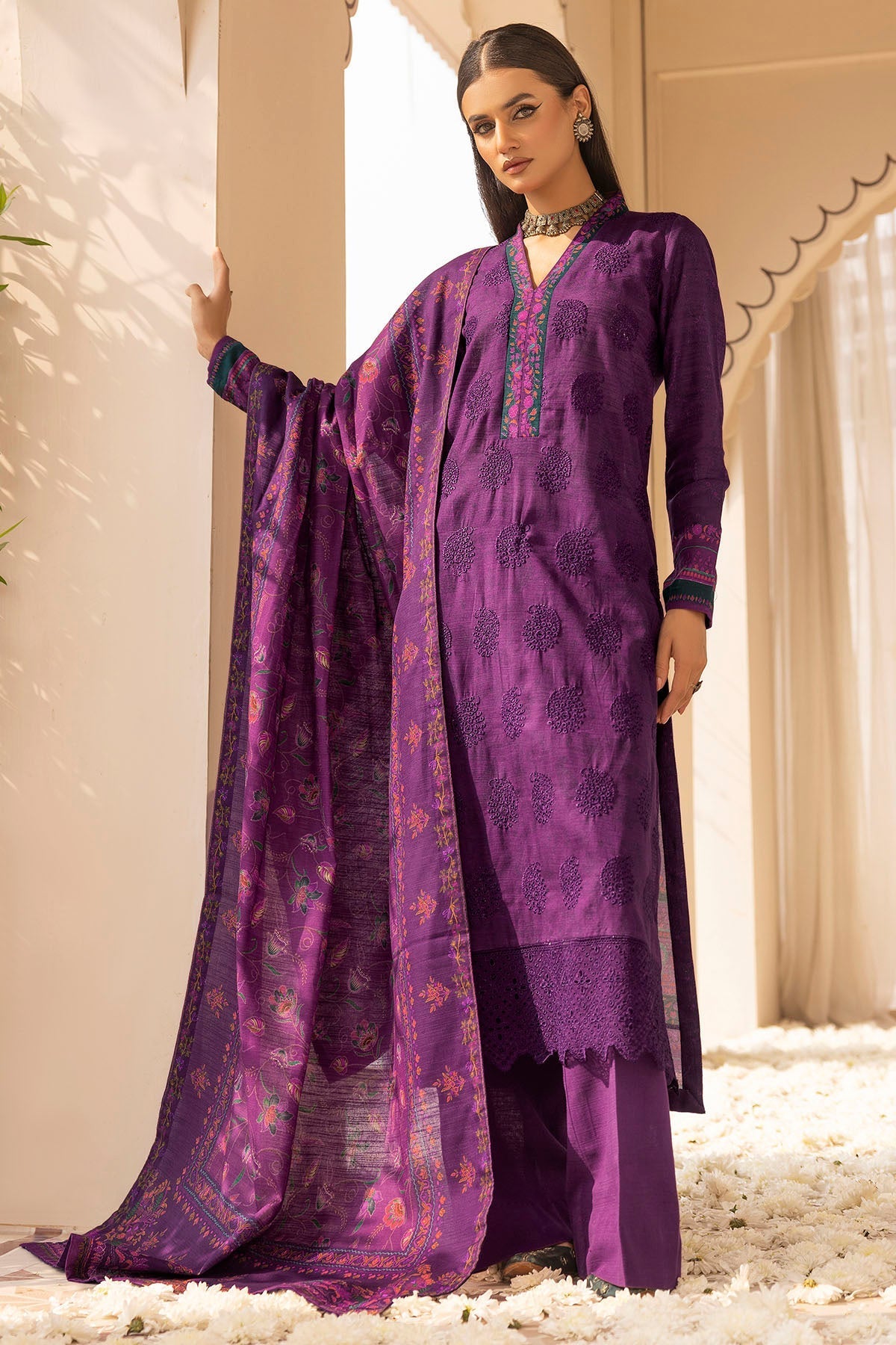 Motifz | Premium Khaddar | 5023-URSHIA - Official Motifz stockist in UK - Sakeena London