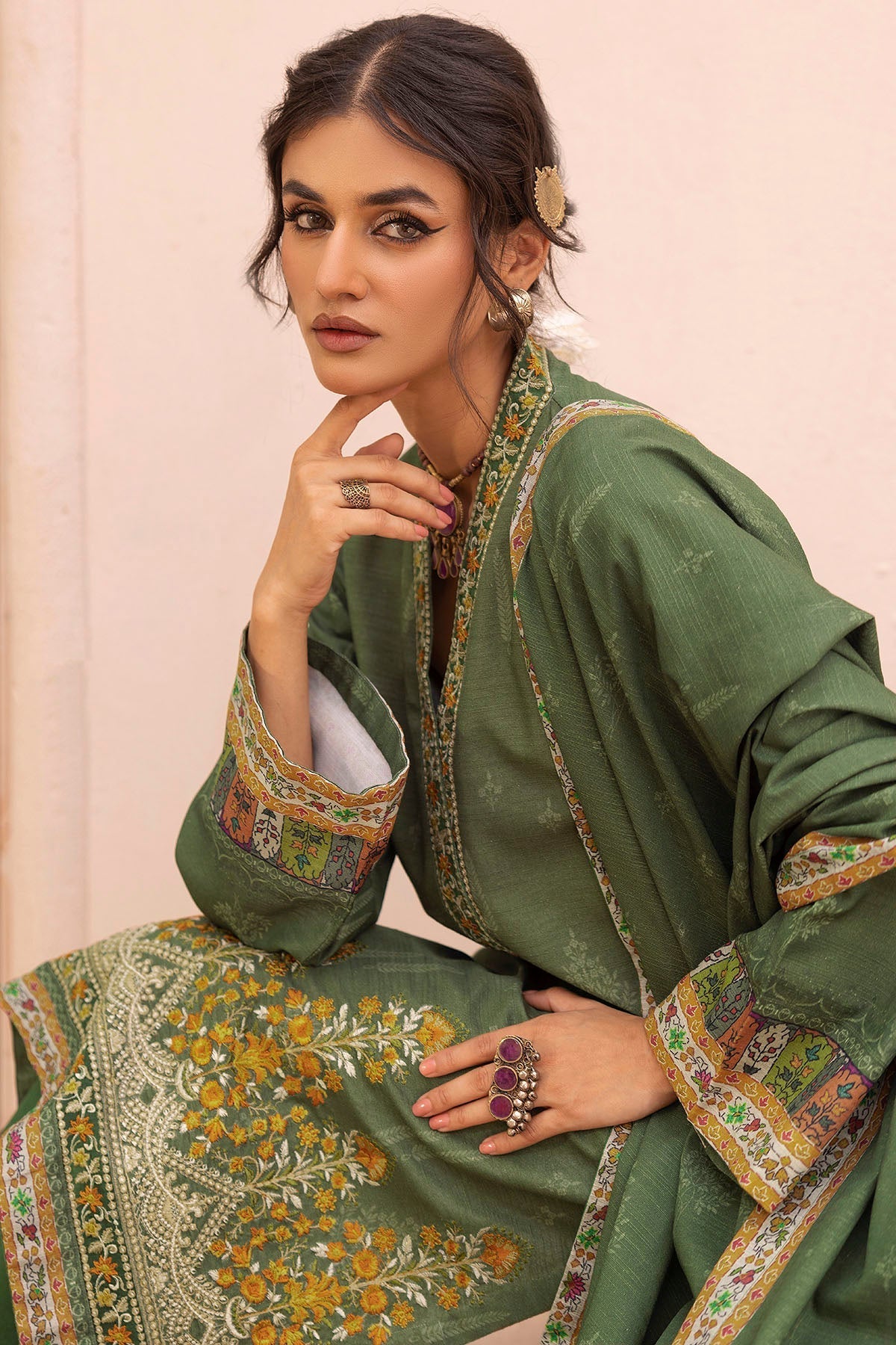 Motifz | Premium Khaddar | 5024-TAIMA - Official Motifz stockist in UK - Sakeena London