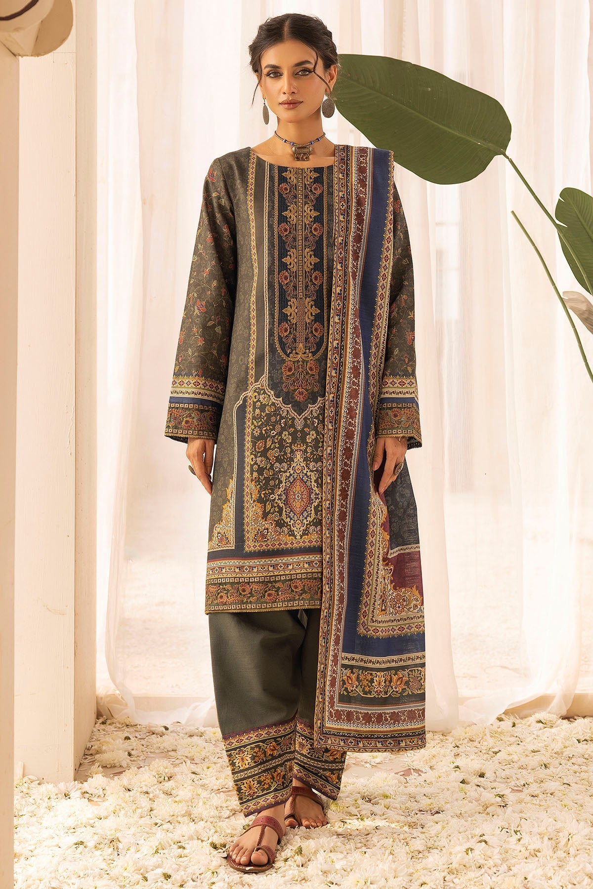 Motifz | Premium Khaddar | 5026-ROHA - Official Motifz stockist in UK - Sakeena London