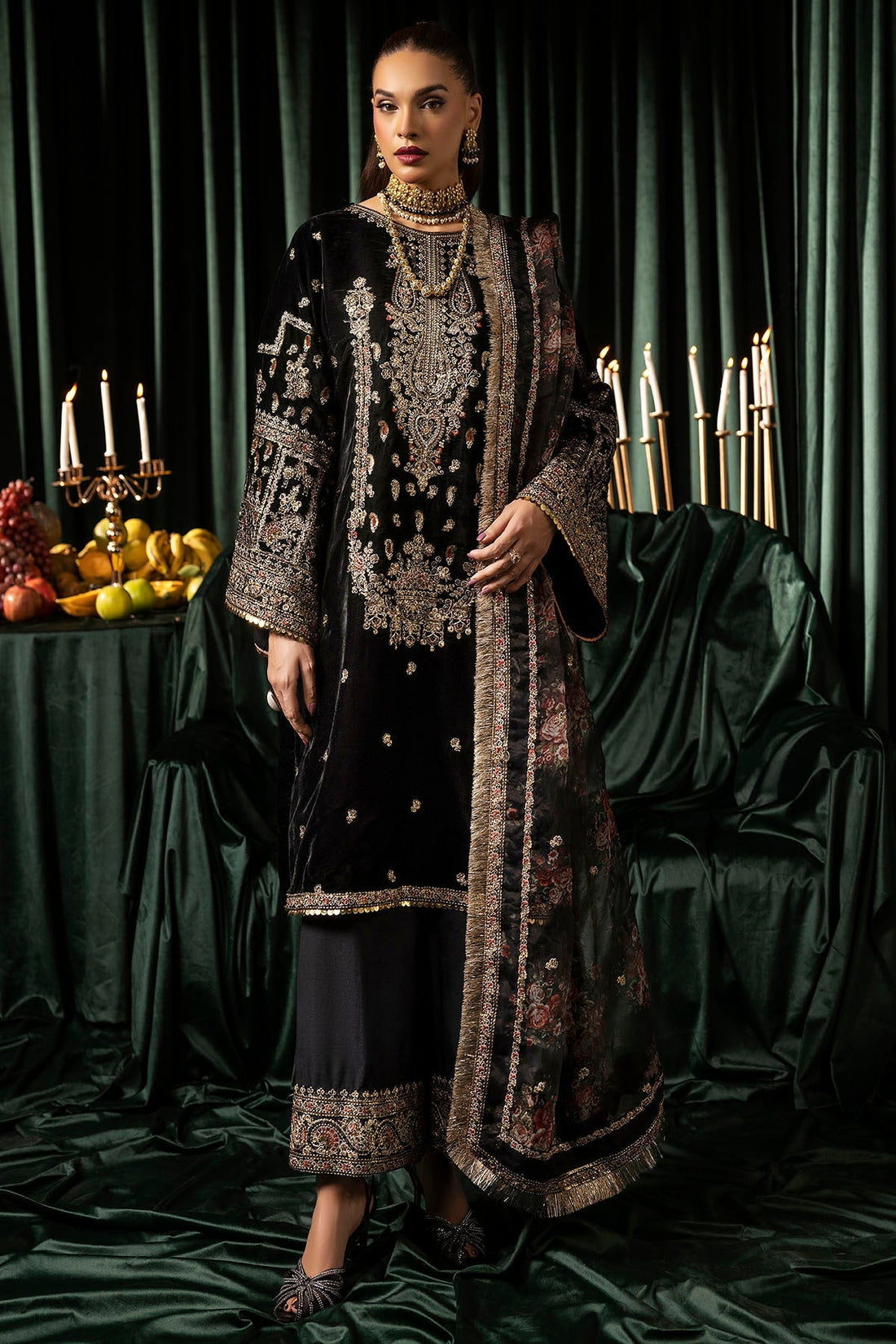 Motifz | Velvet Formals | 5097-TANISHA - Official Motifz stockist in UK - Sakeena London