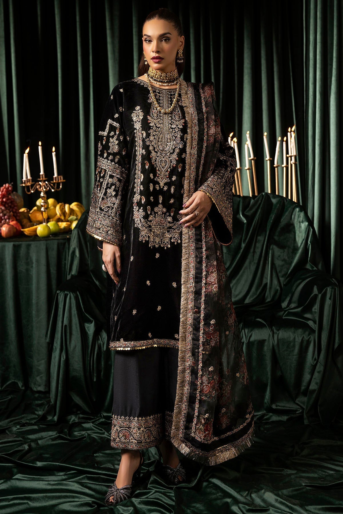 Motifz | Velvet Formals | 5097-TANISHA - Official Motifz stockist in UK - Sakeena London