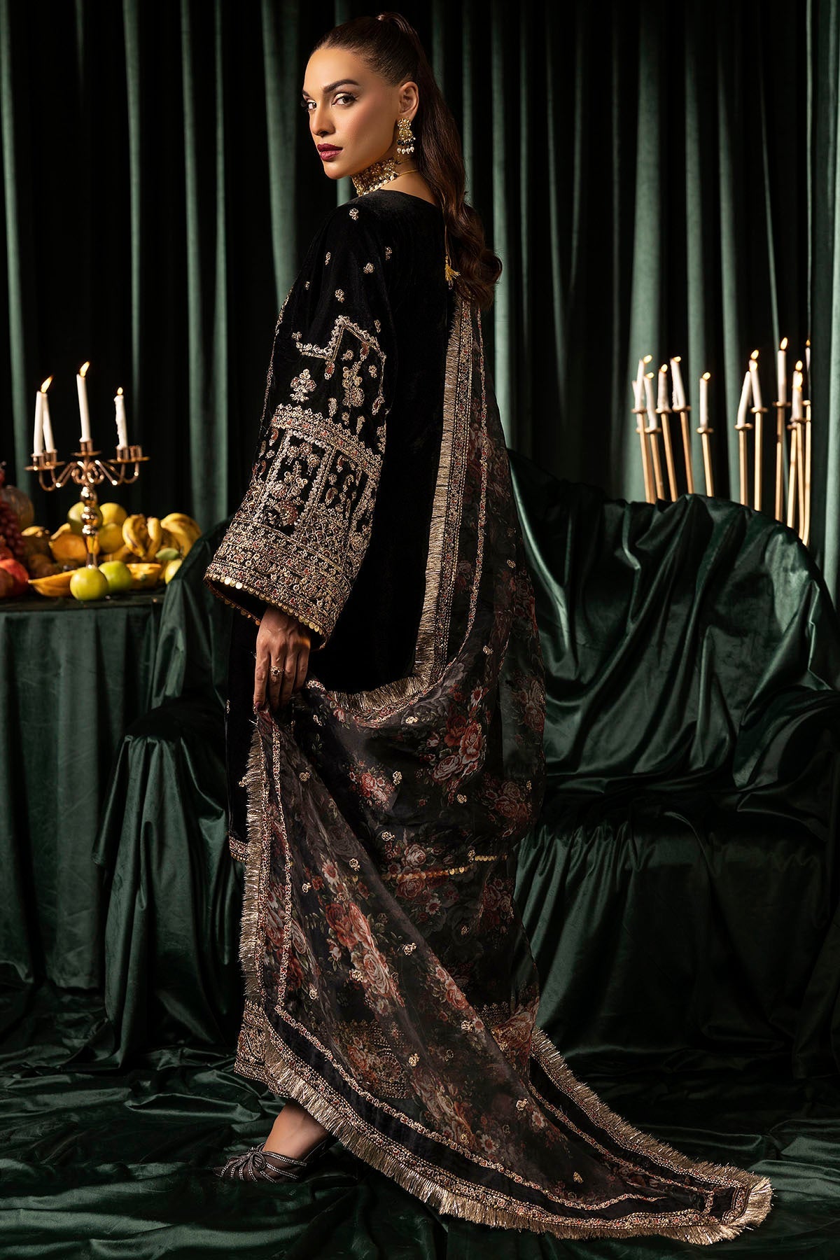 Motifz | Velvet Formals | 5097-TANISHA - Official Motifz stockist in UK - Sakeena London