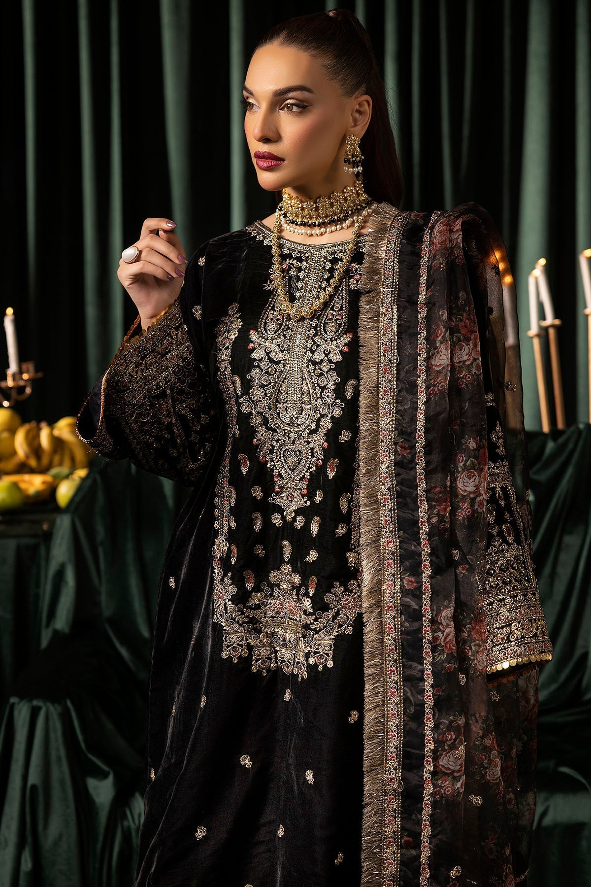 Motifz | Velvet Formals | 5097-TANISHA - Official Motifz stockist in UK - Sakeena London