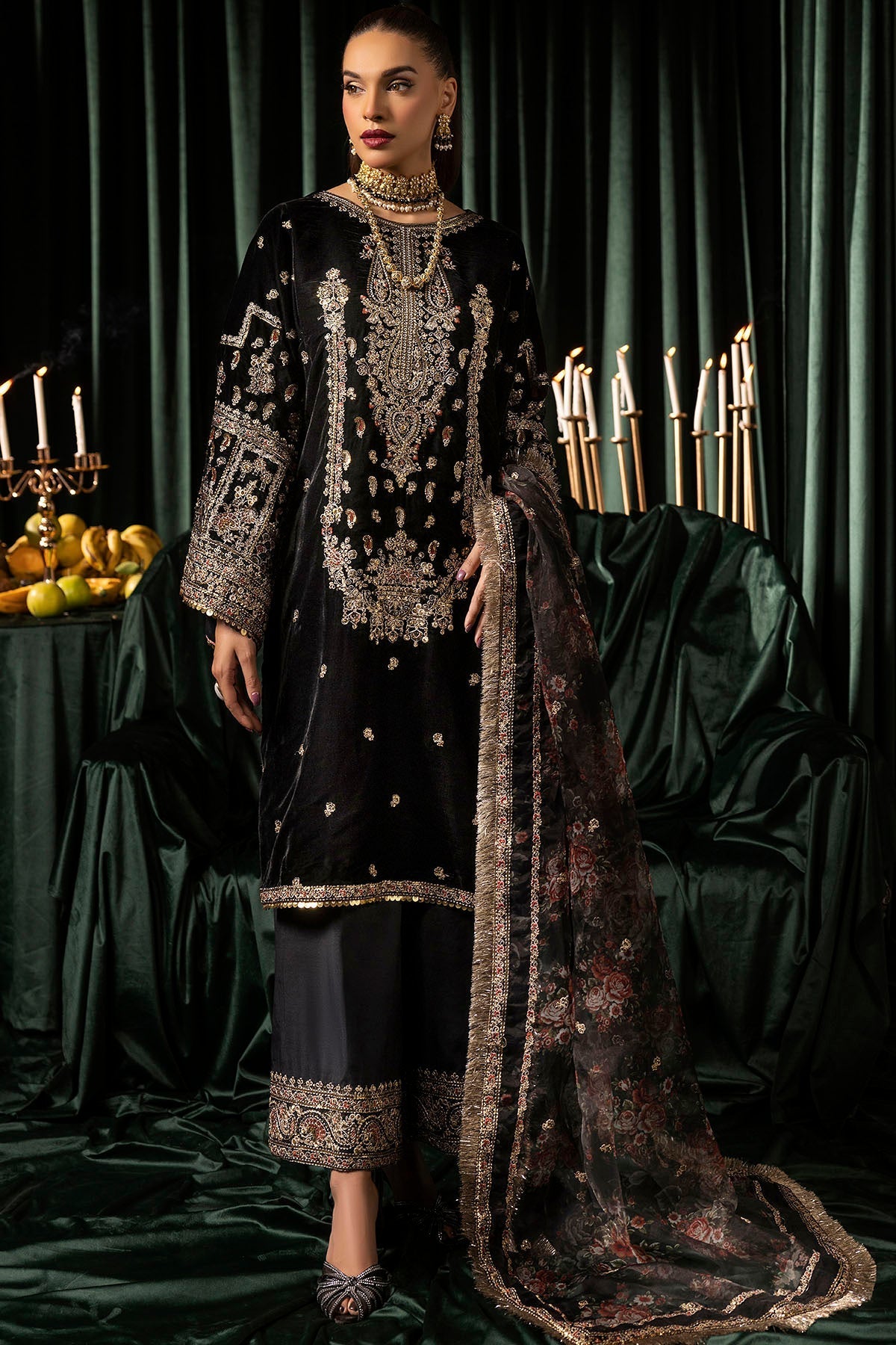 Motifz | Velvet Formals | 5097-TANISHA - Official Motifz stockist in UK - Sakeena London