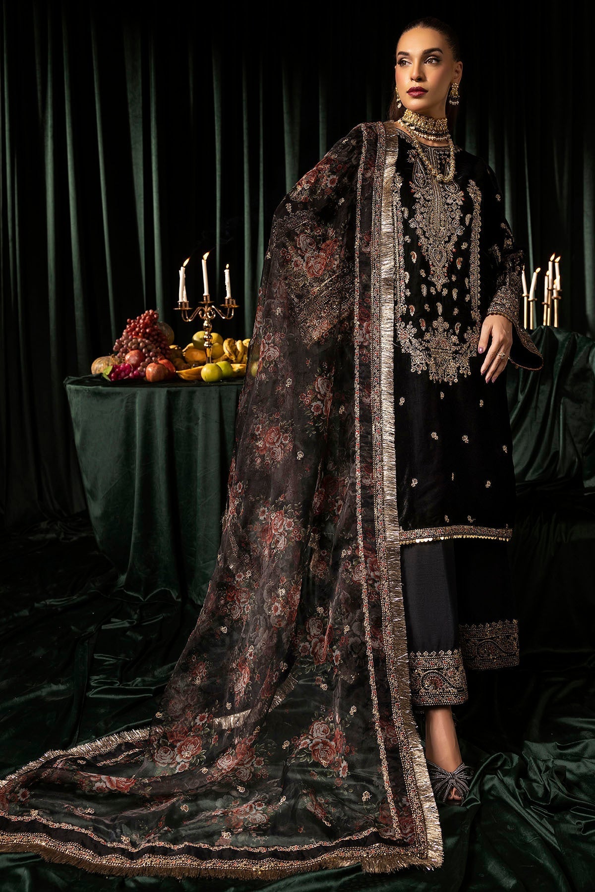 Motifz | Velvet Formals | 5097-TANISHA - Official Motifz stockist in UK - Sakeena London