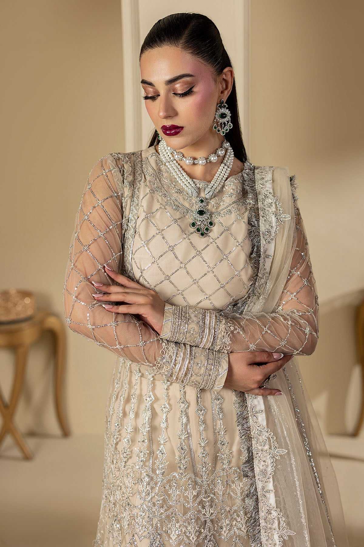 Motifz | Luxury Formal | 5131-DOVE - Official Motifz stockist in UK - Sakeena London