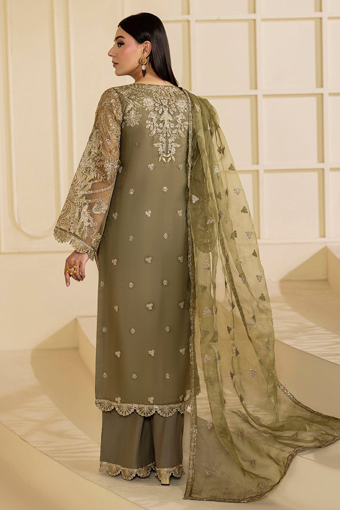 Motifz | Luxury Formal | 5137-GREEN - Official Motifz stockist in UK - Sakeena London