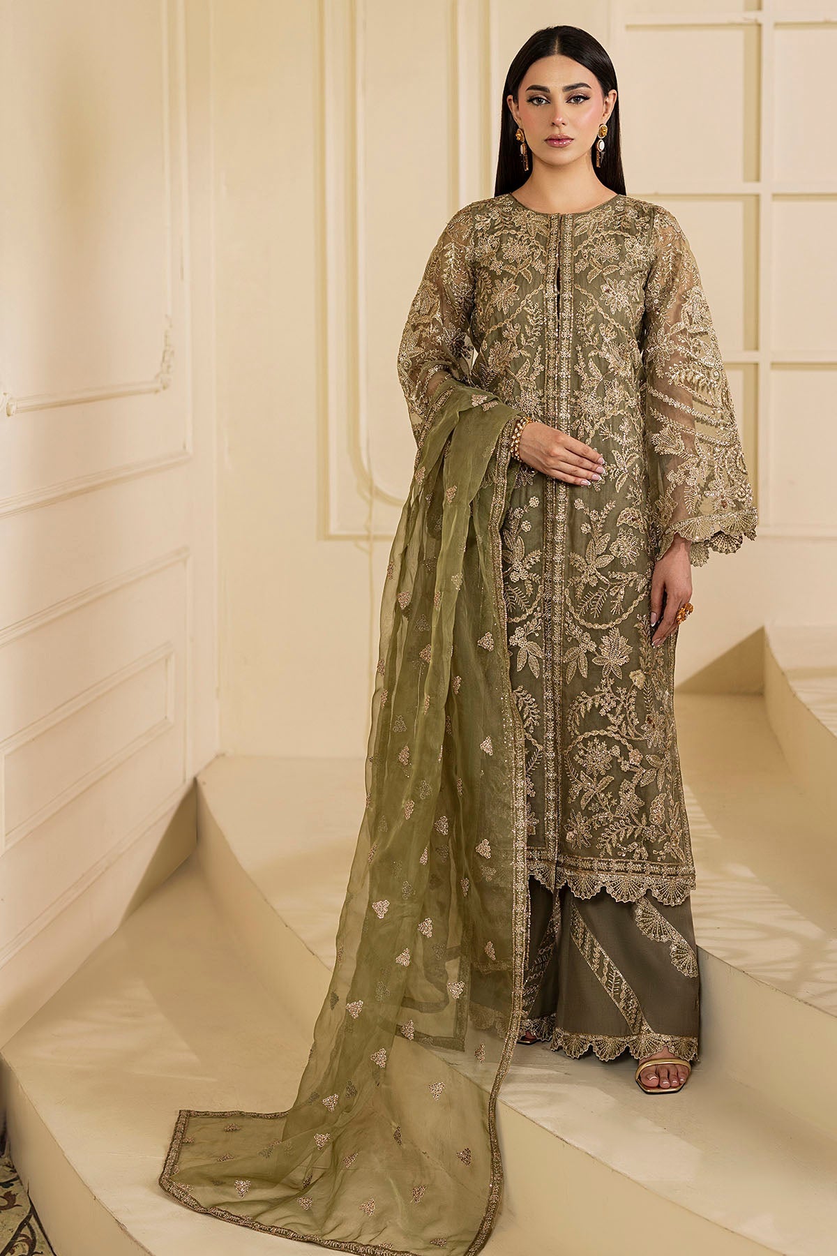 Motifz | Luxury Formal | 5137-GREEN - Official Motifz stockist in UK - Sakeena London