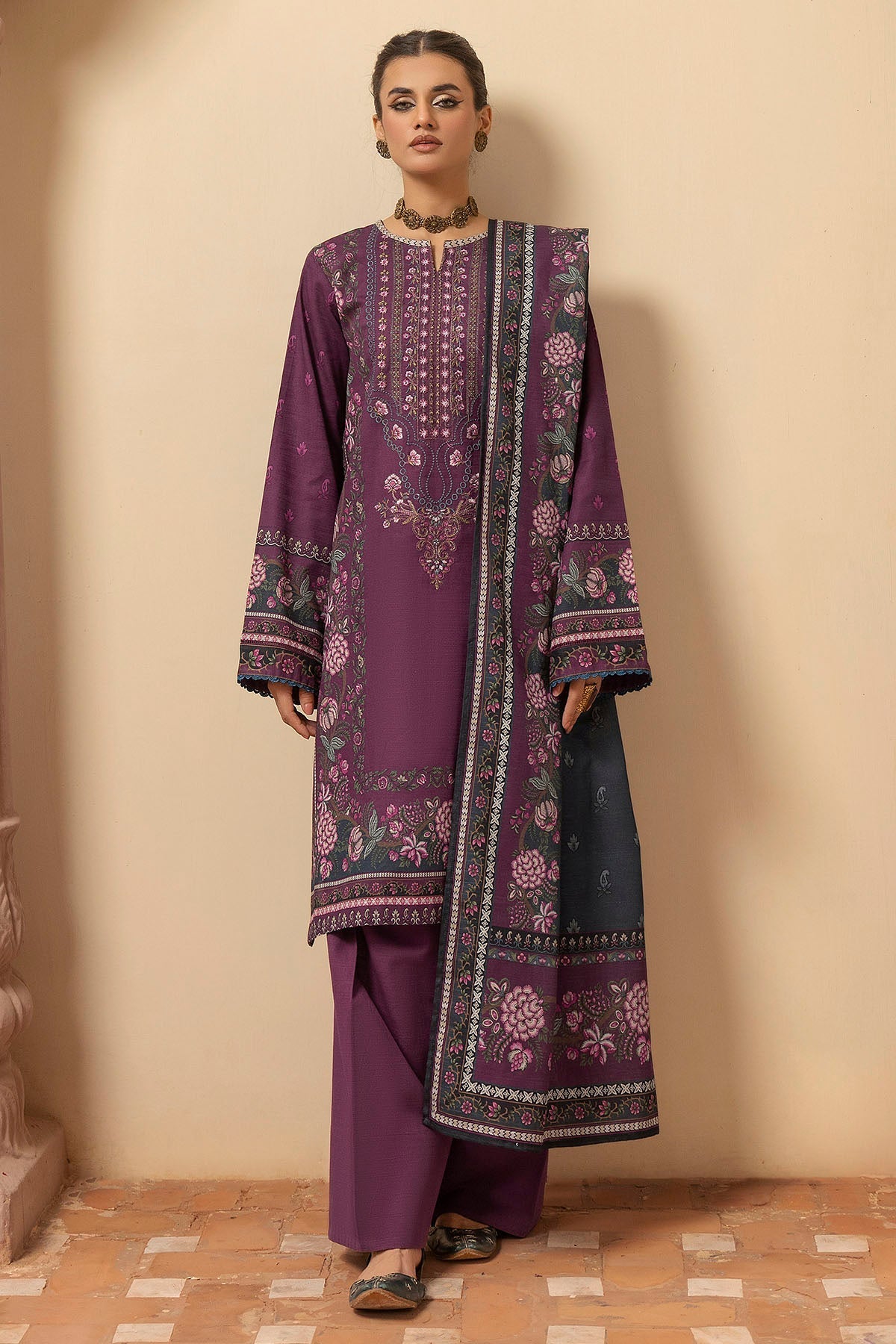 Motifz | Premium Khaddar | 5201-ZEEVA - Official Motifz stockist in UK - Sakeena London