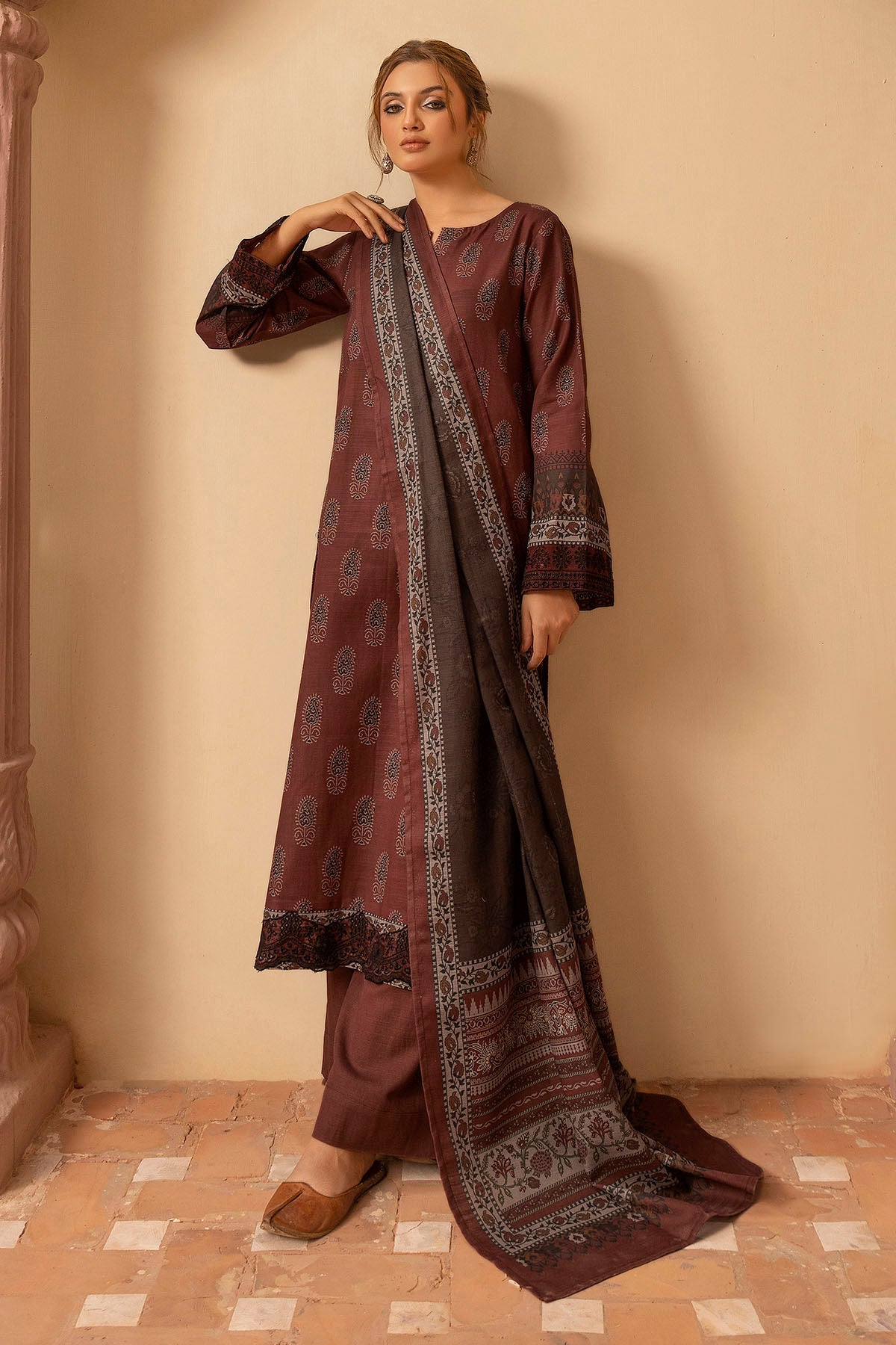 Motifz | Premium Khaddar | 5202-YUMNA - Official Motifz stockist in UK - Sakeena London