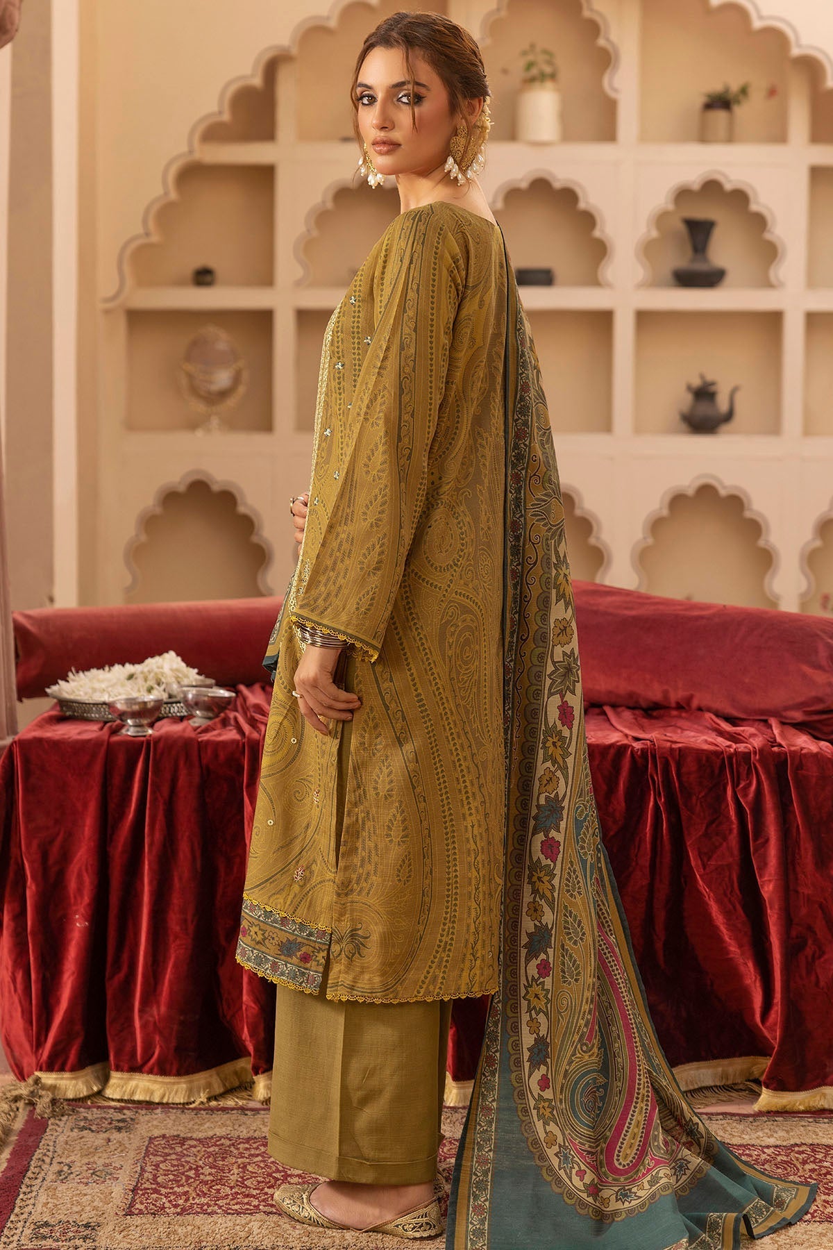 Motifz | Premium Khaddar | 5203-UMMID - Official Motifz stockist in UK - Sakeena London