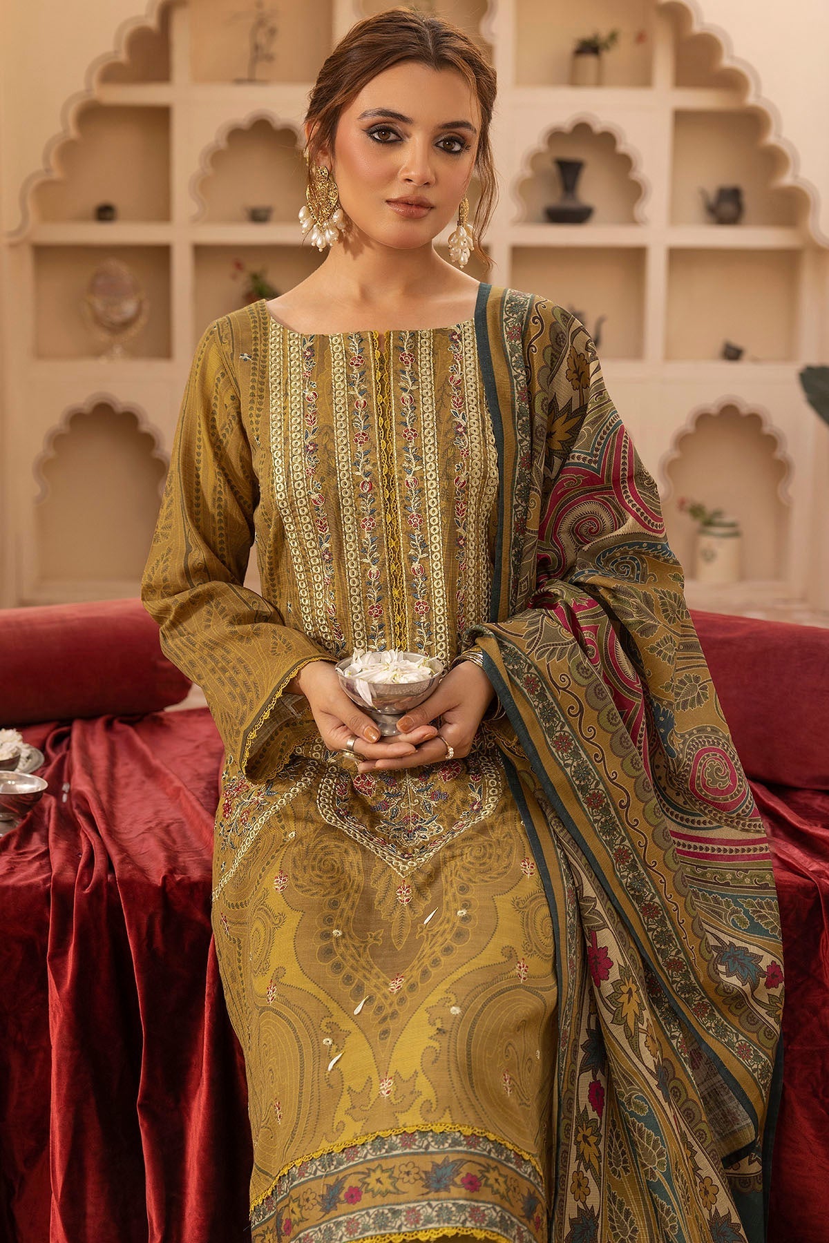 Motifz | Premium Khaddar | 5203-UMMID - Official Motifz stockist in UK - Sakeena London