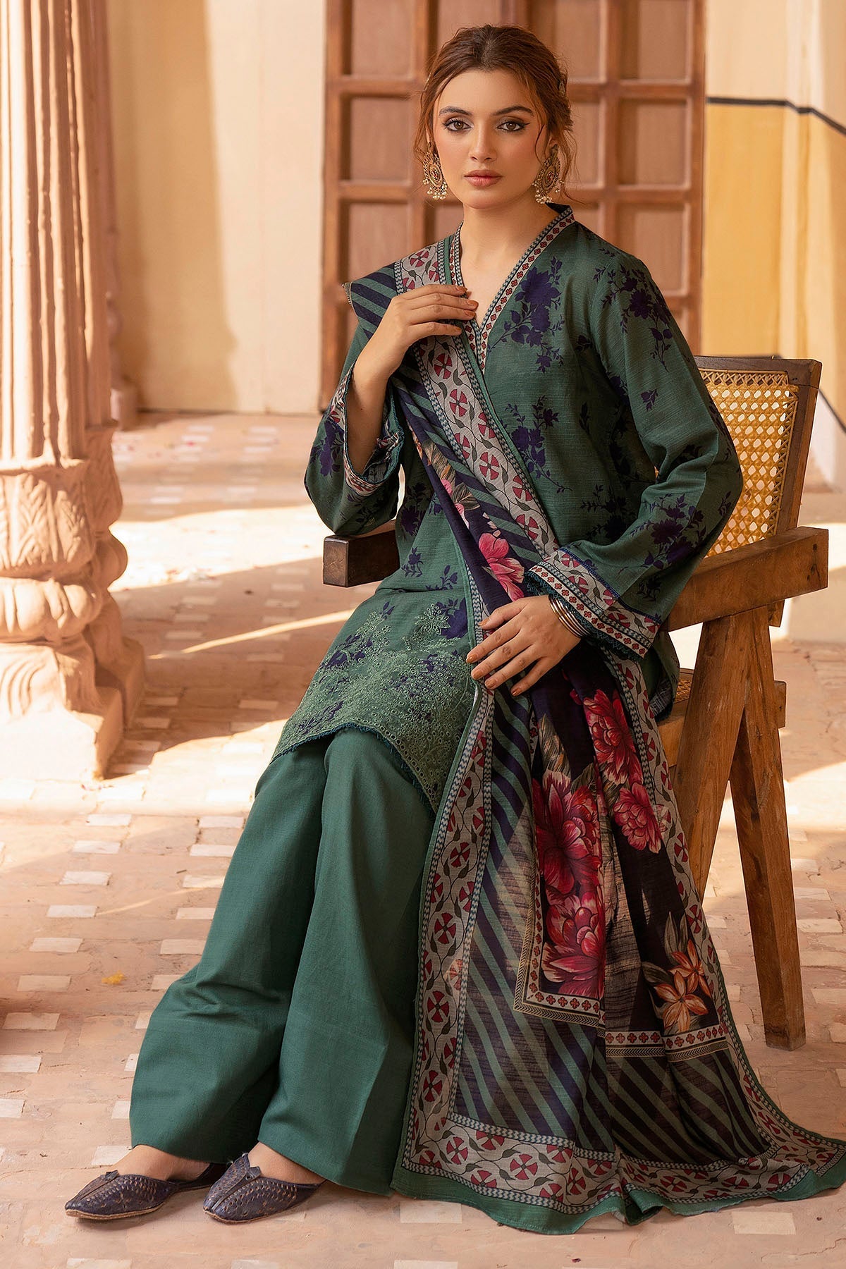 Motifz | Premium Khaddar | 5205-SALWA - Official Motifz stockist in UK - Sakeena London