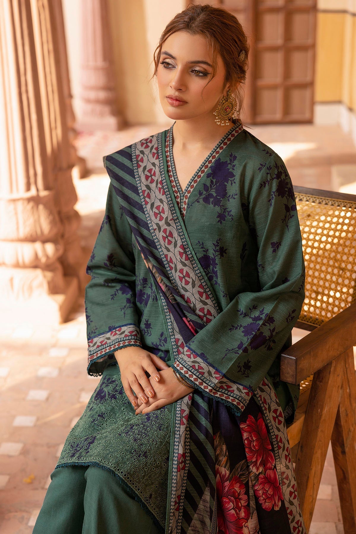 Motifz | Premium Khaddar | 5205-SALWA - Official Motifz stockist in UK - Sakeena London