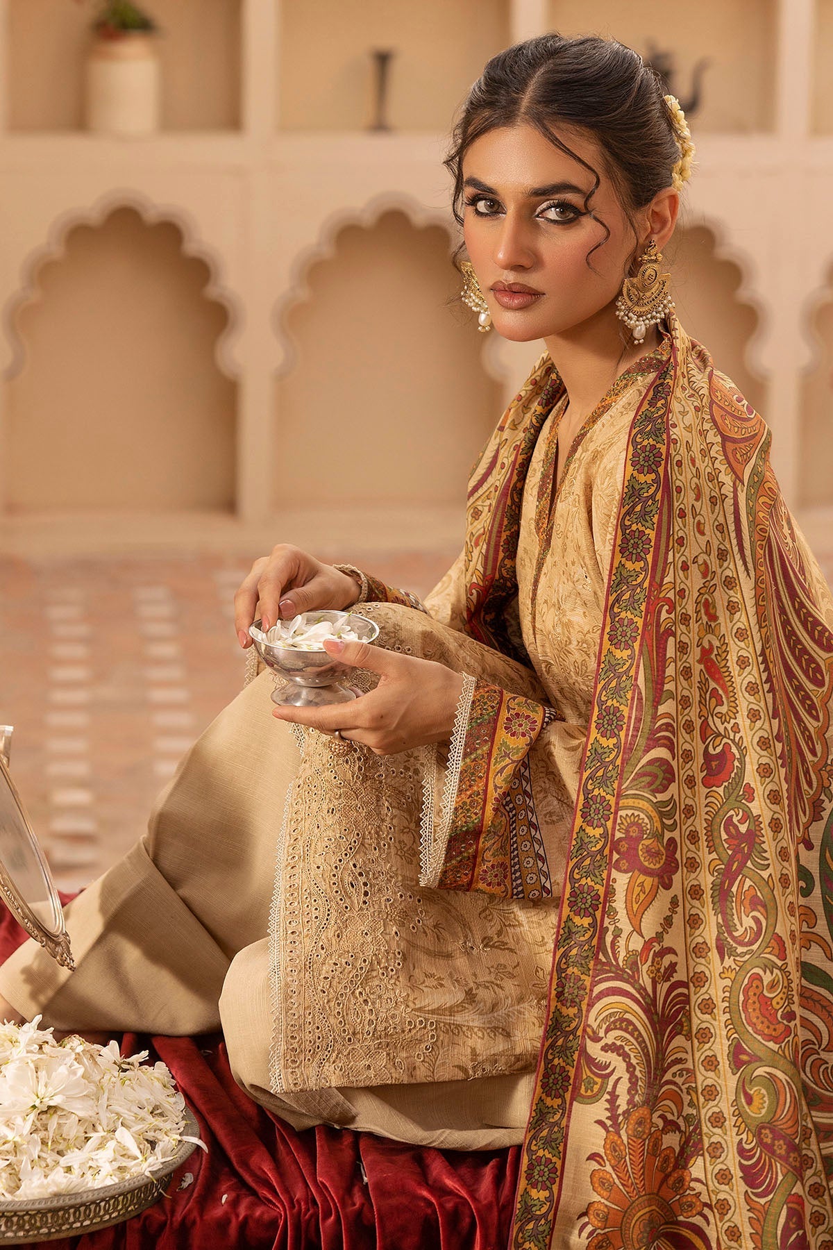 Motifz | Premium Khaddar | 5208-MEHER - Official Motifz stockist in UK - Sakeena London