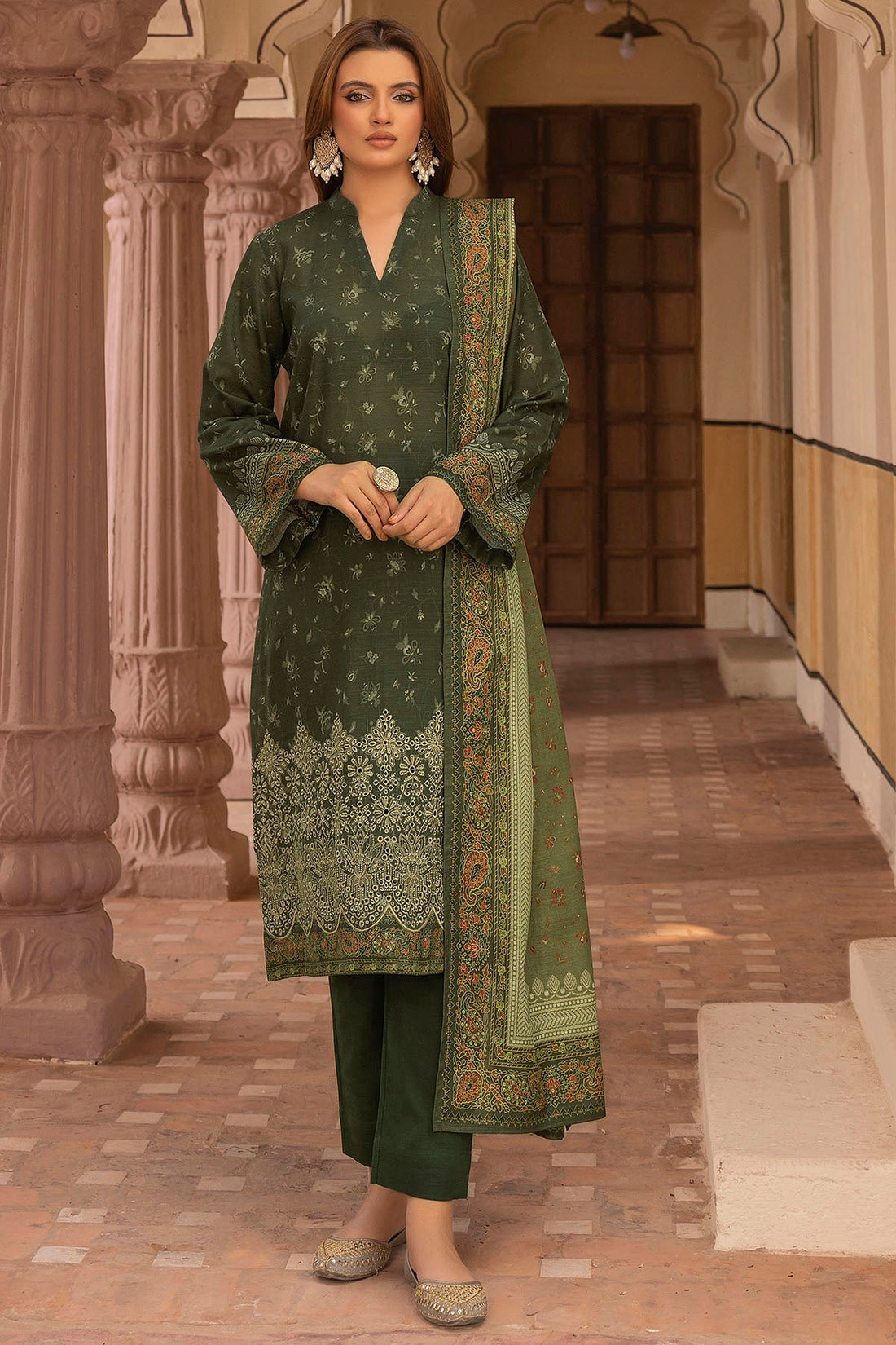 Motifz | Premium Khaddar | 5209-JAZMIN - Official Motifz stockist in UK - Sakeena London