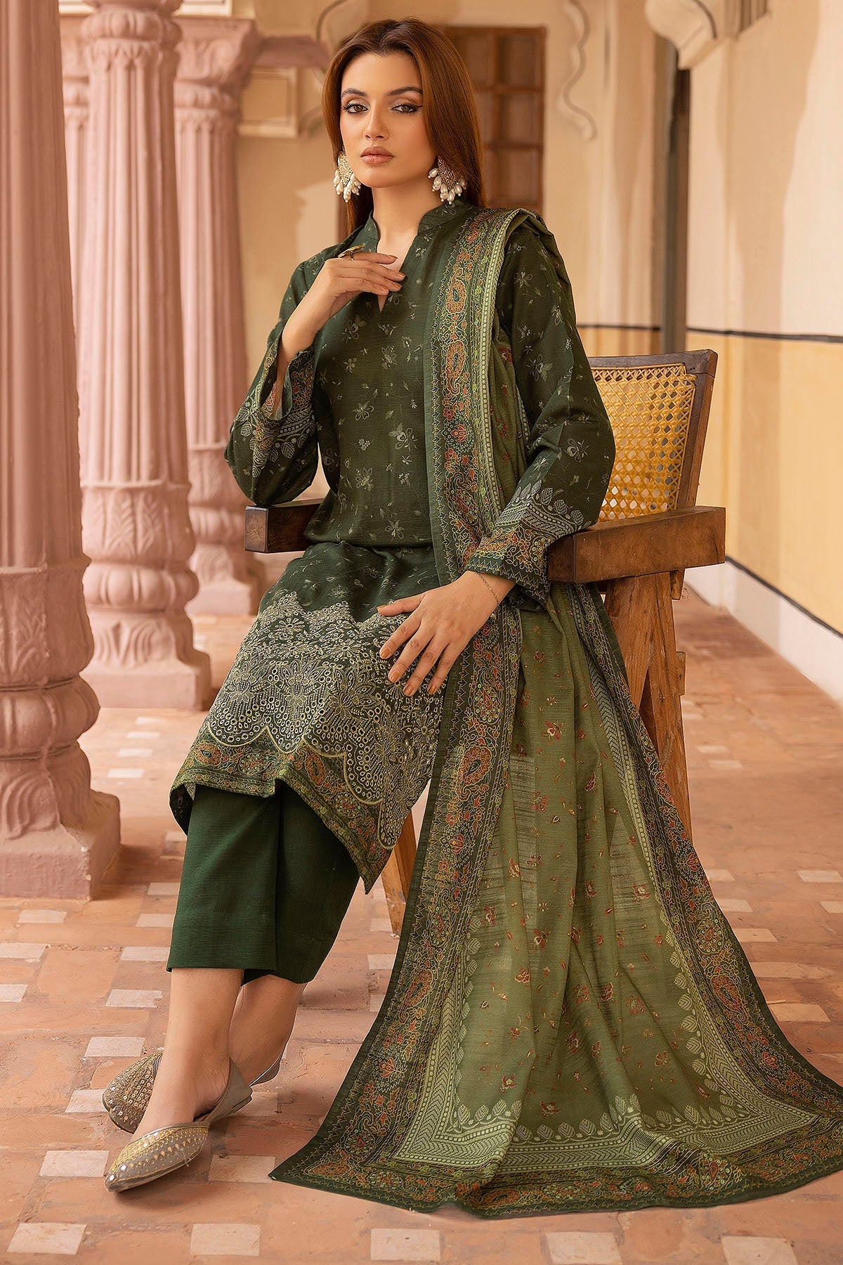 Motifz | Premium Khaddar | 5209-JAZMIN - Official Motifz stockist in UK - Sakeena London
