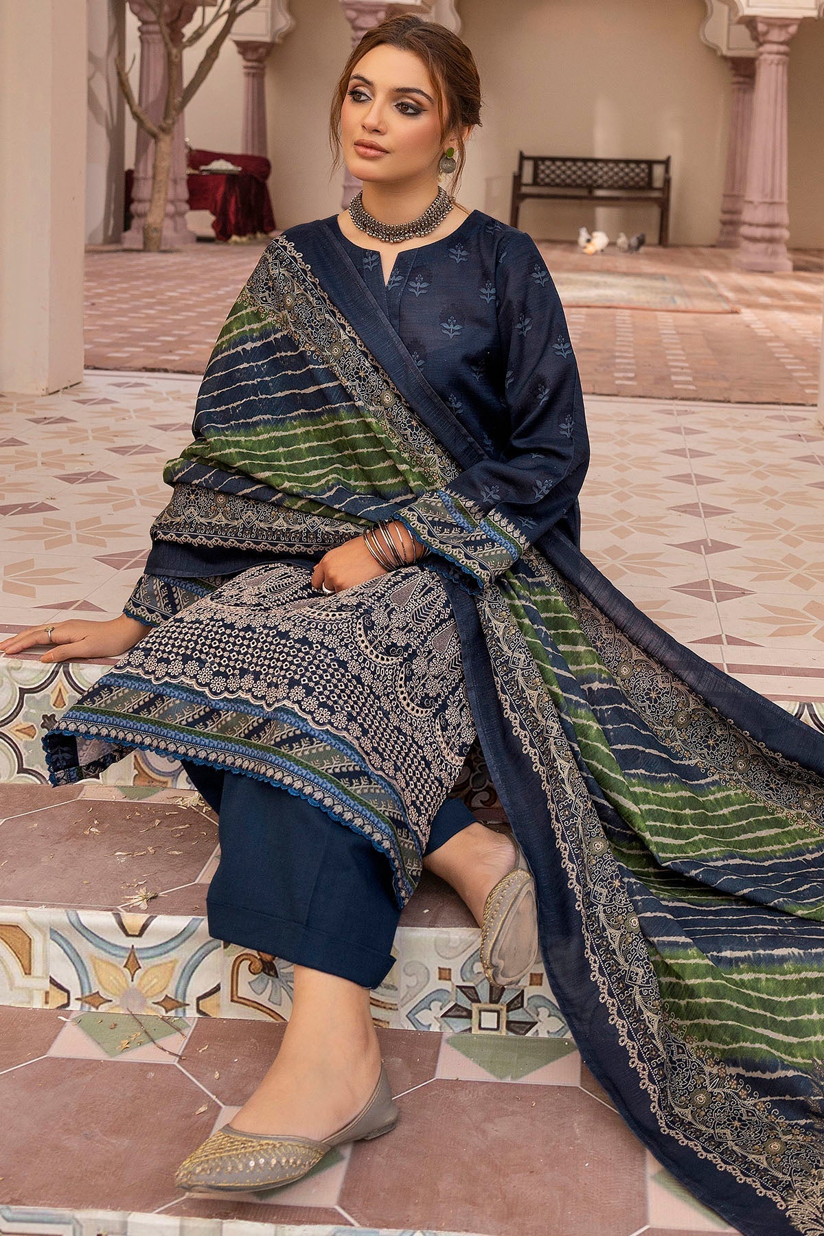 Motifz | Premium Khaddar | 5210-ISBAH - Official Motifz stockist in UK - Sakeena London