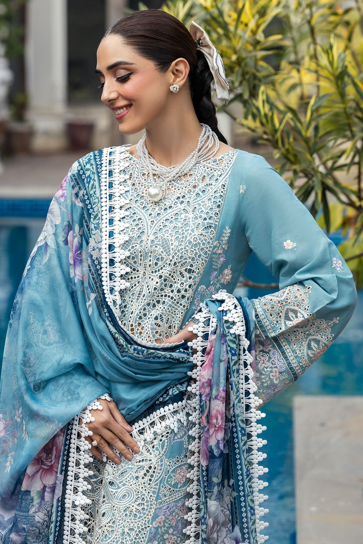 Motifz | Premium Lawn 25 | 5301-ELAYNE - Official Motifz stockist in UK - Sakeena London