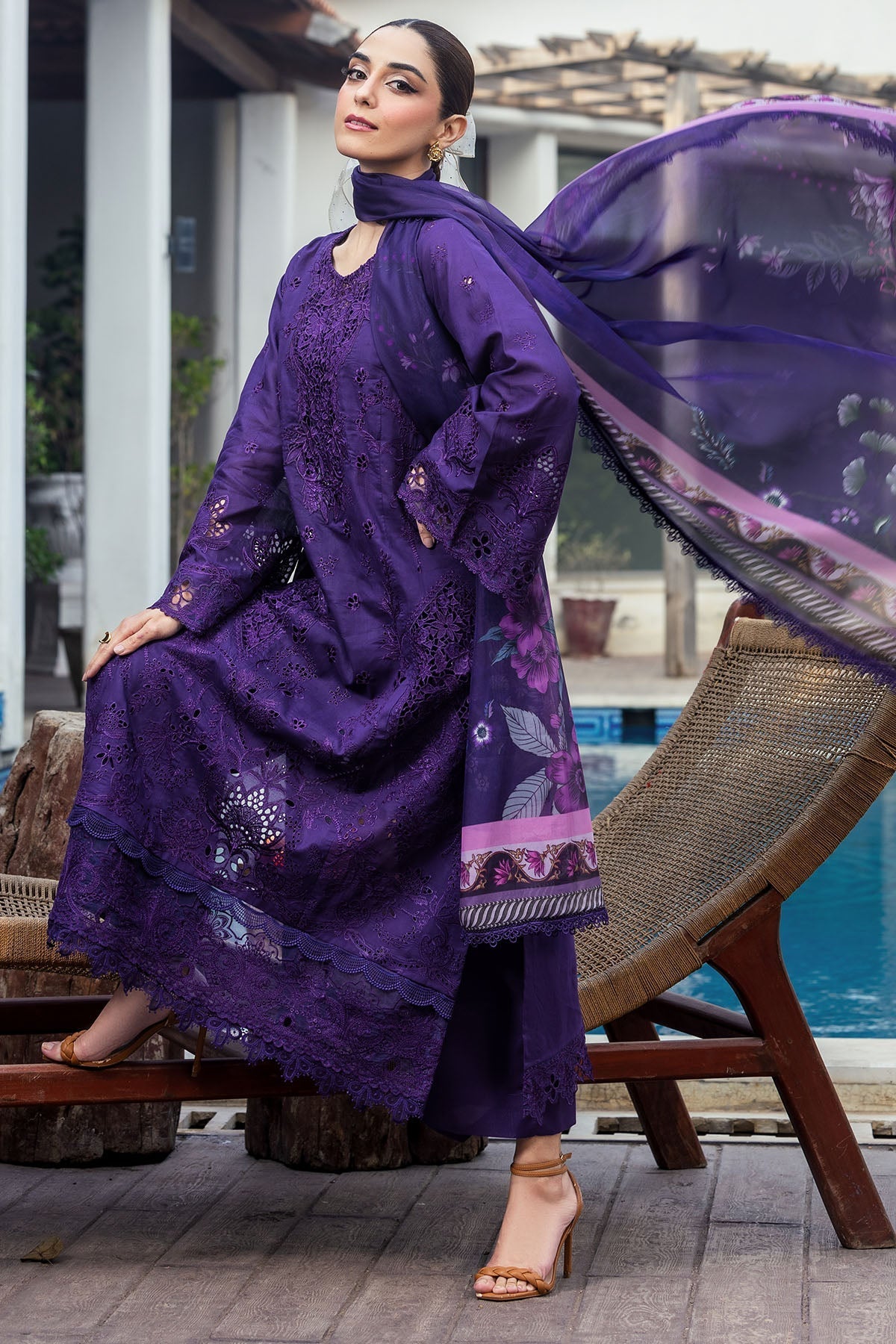 Motifz | Premium Lawn 25 | 5314-MIREILLE - Official Motifz stockist in UK - Sakeena London