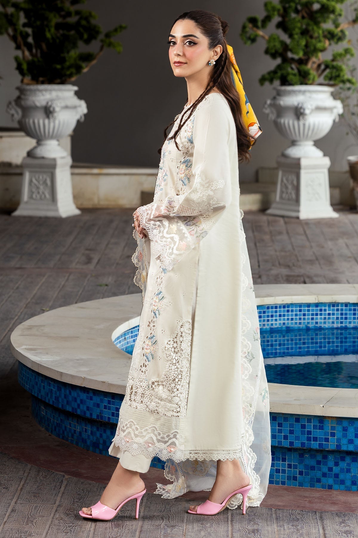 Motifz | Premium Lawn 25 | 5319-MARCELINE - Official Motifz stockist in UK - Sakeena London