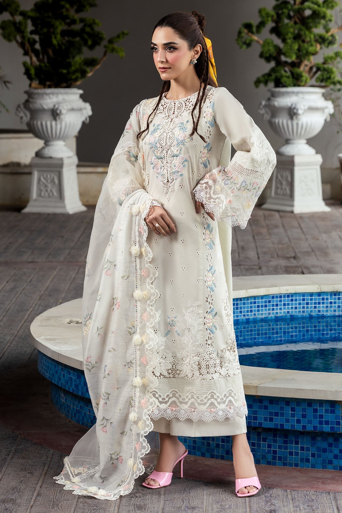 Motifz | Premium Lawn 25 | 5319-MARCELINE - Official Motifz stockist in UK - Sakeena London