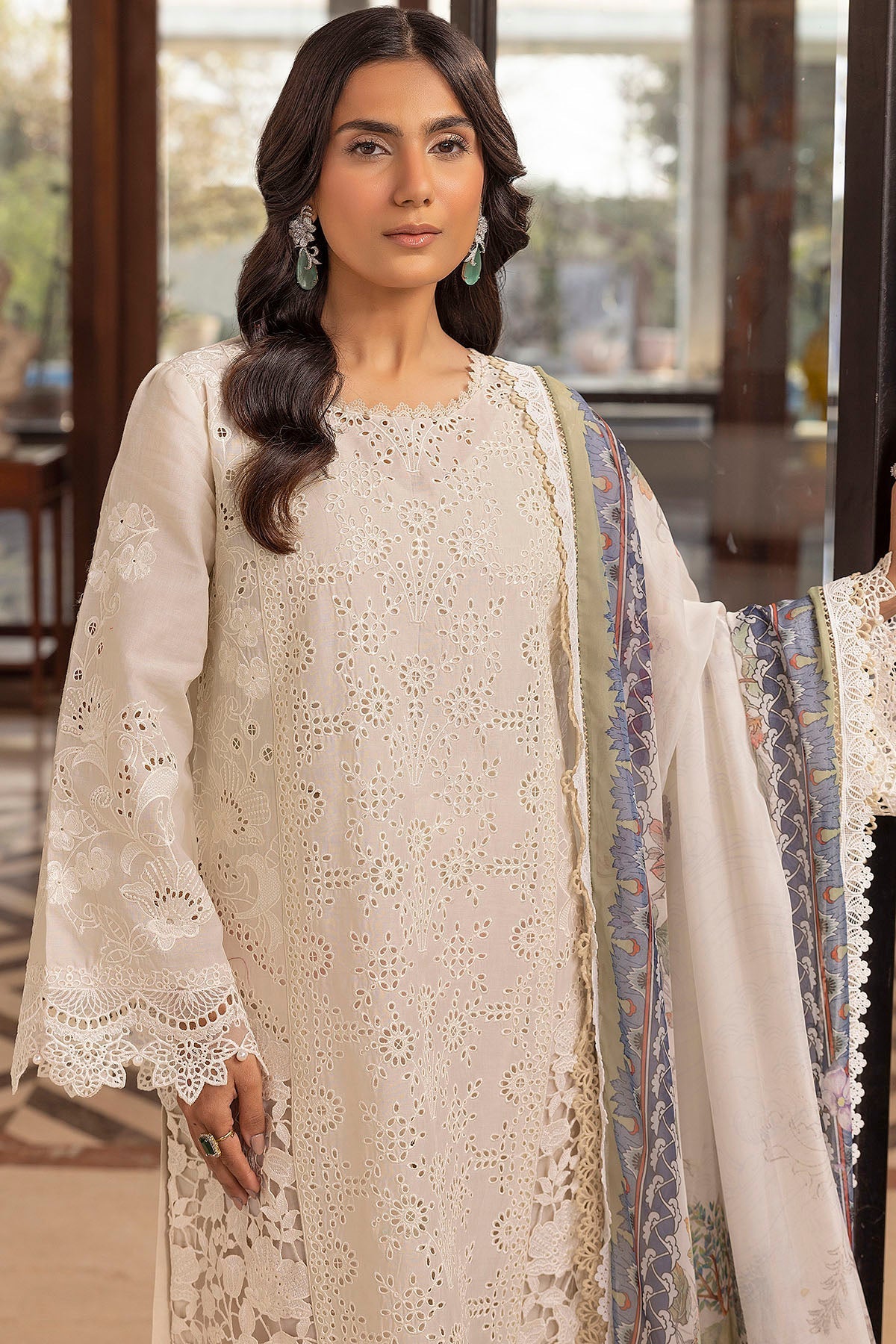 Motifz | Premium Lawn 25 | 5324-SIDONIE - Official Motifz stockist in UK - Sakeena London