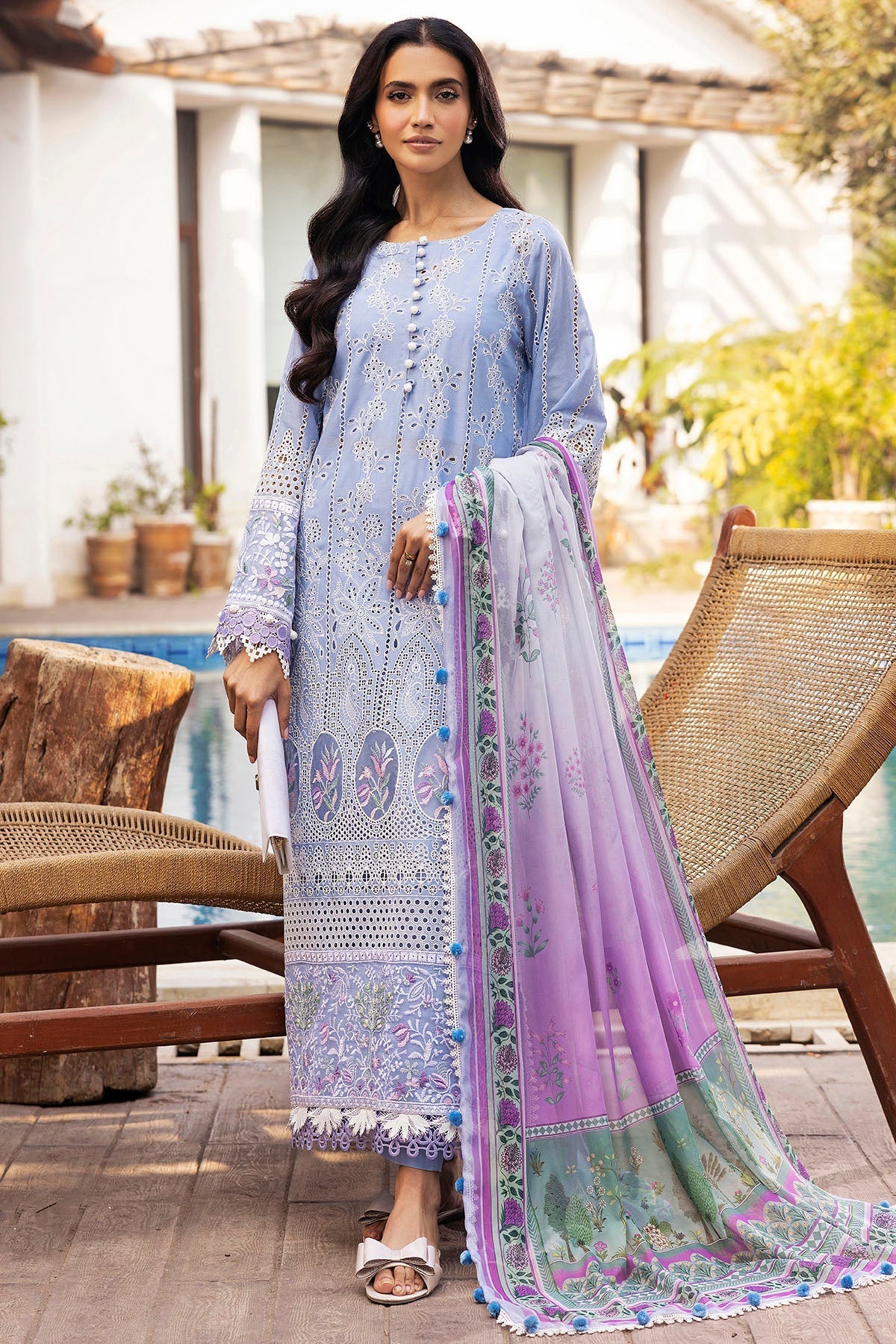 Motifz | Premium Lawn 25 | 5325-MAELYS - Official Motifz stockist in UK - Sakeena London