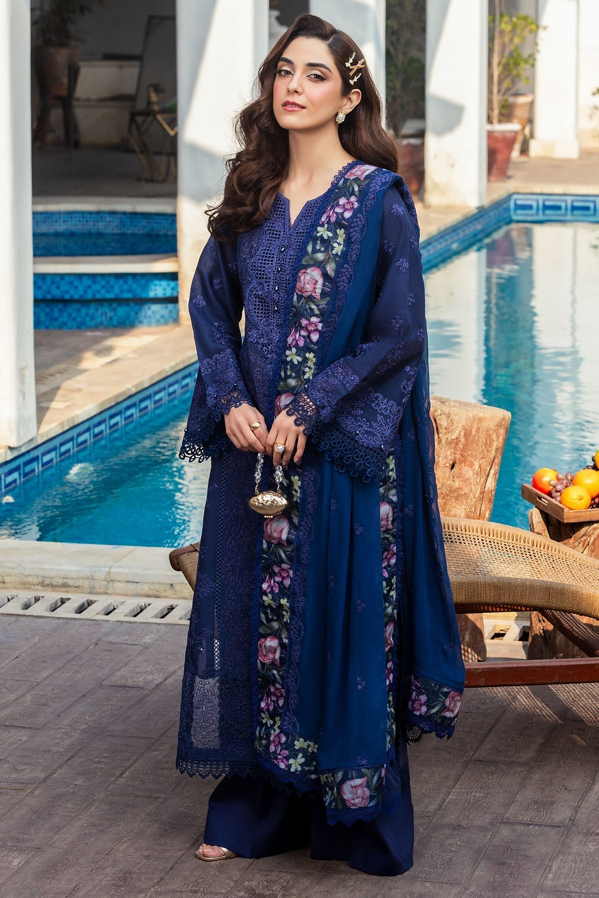 Motifz | Premium Lawn 25 | 5330-MAELYS - Official Motifz stockist in UK - Sakeena London