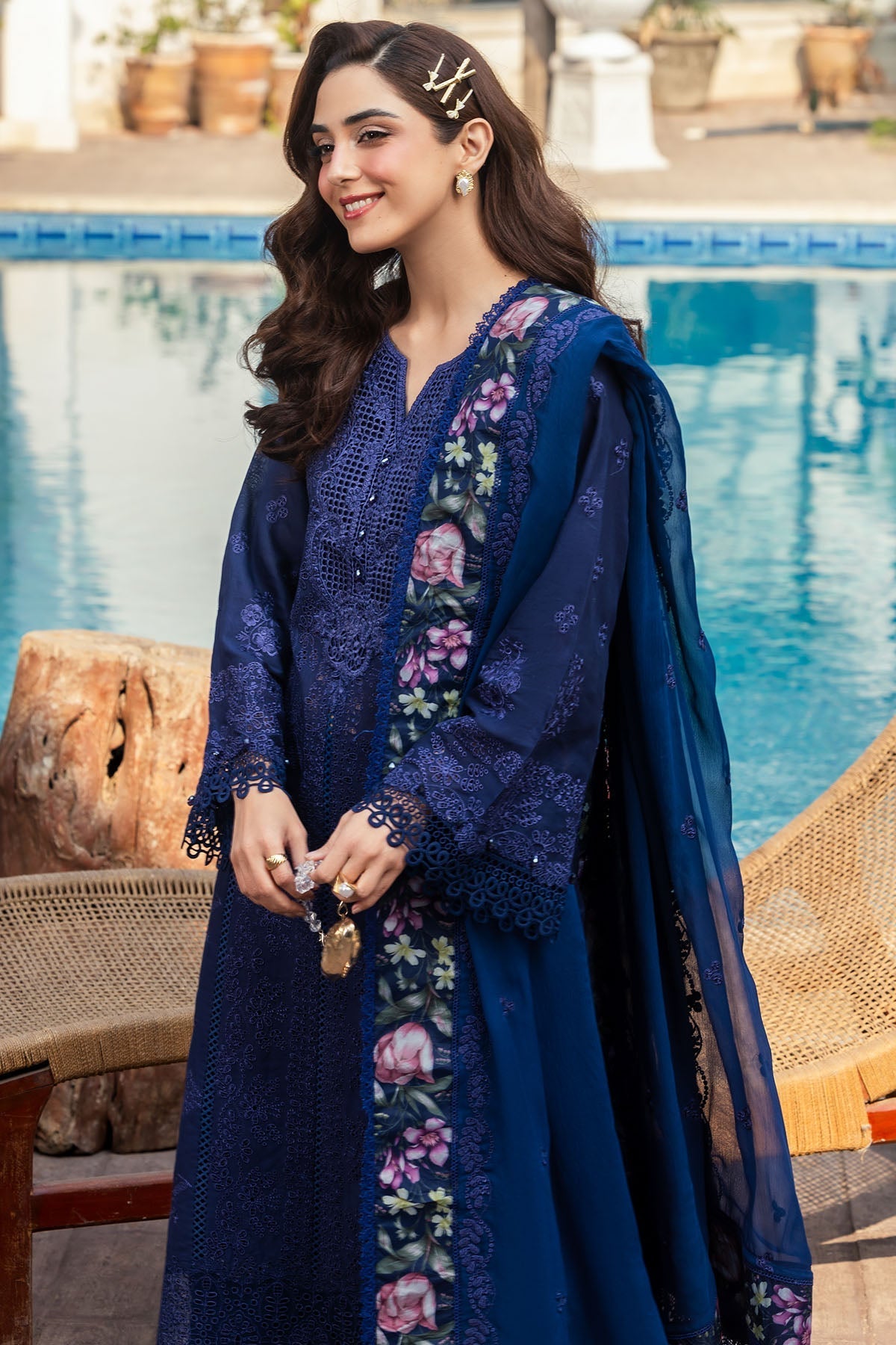 Motifz | Premium Lawn 25 | 5330-MAELYS - Official Motifz stockist in UK - Sakeena London