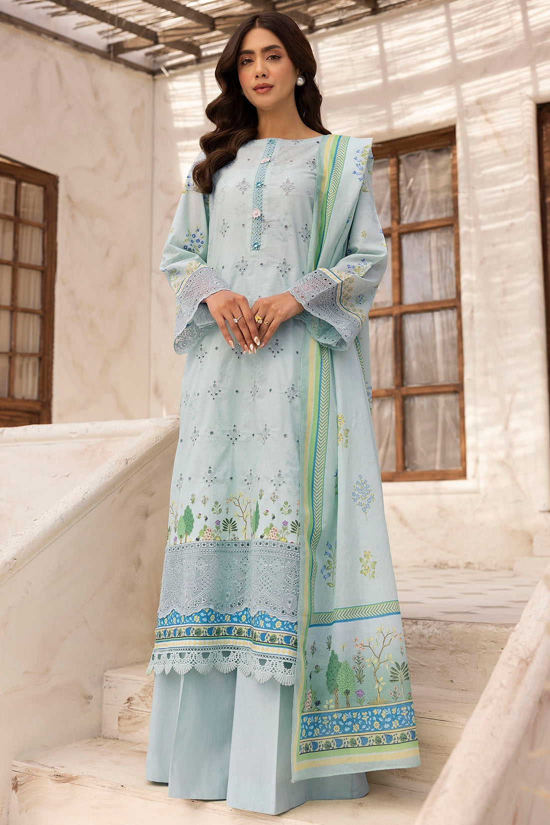 Motifz | Umang Lawn | 5411-SIRA - Official Motifz stockist in UK - Sakeena London
