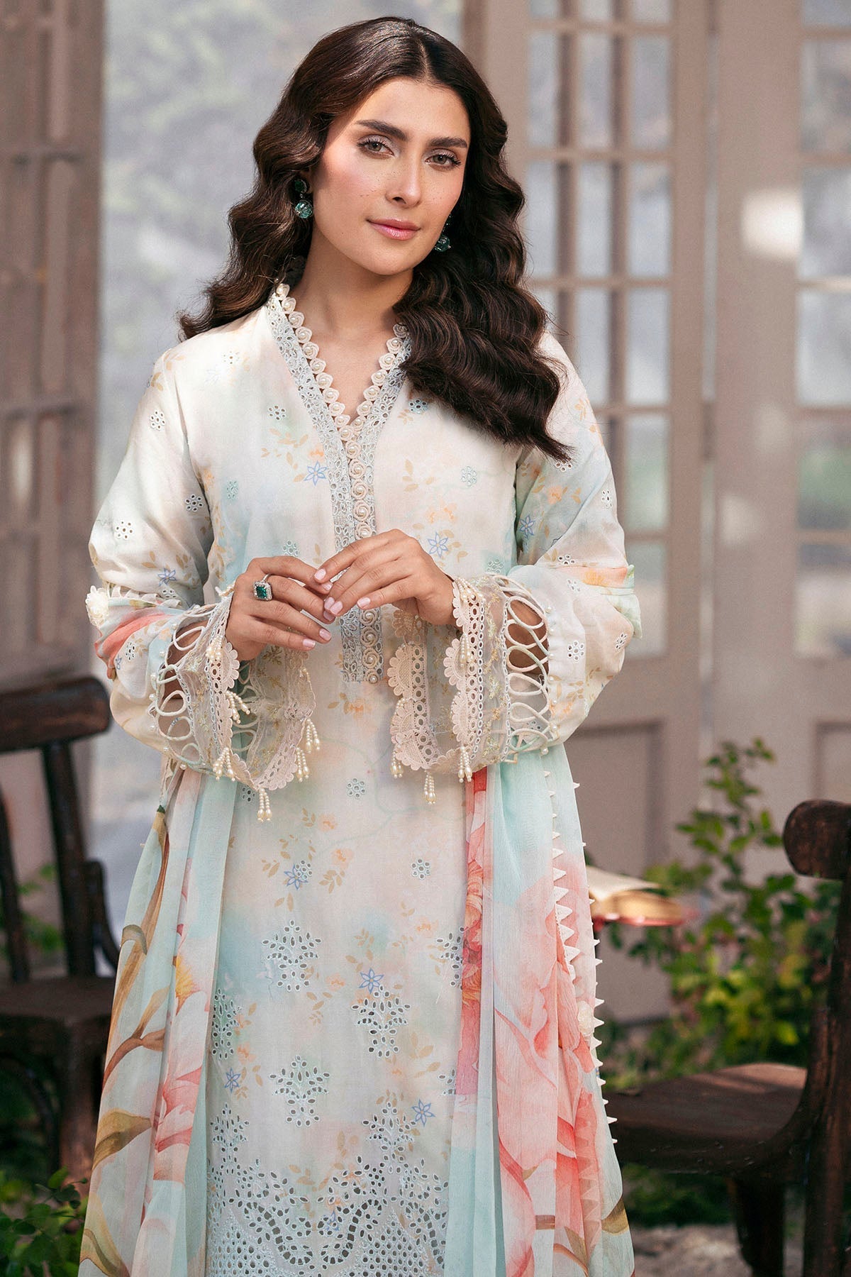 Motifz | Premium Lawn 25 | 5423-DAISY - Official Motifz stockist in UK - Sakeena London