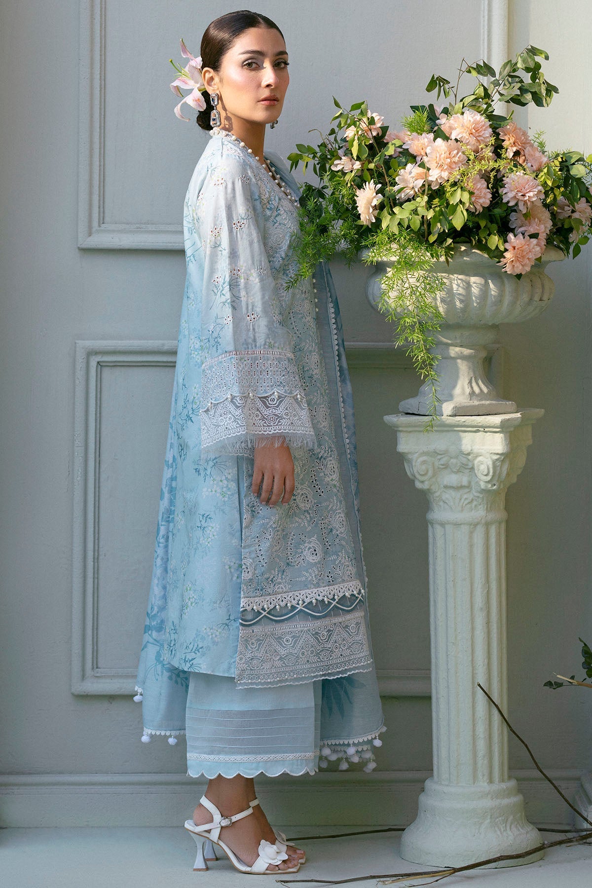 Motifz | Premium Lawn 25 | 5425-LAVENDER - Official Motifz stockist in UK - Sakeena London
