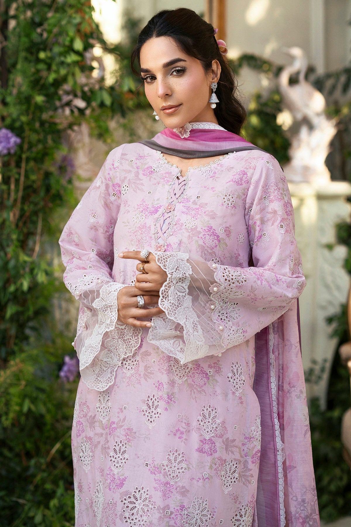 Motifz | Premium Lawn 25 | 5428-ASTER - Official Motifz stockist in UK - Sakeena London