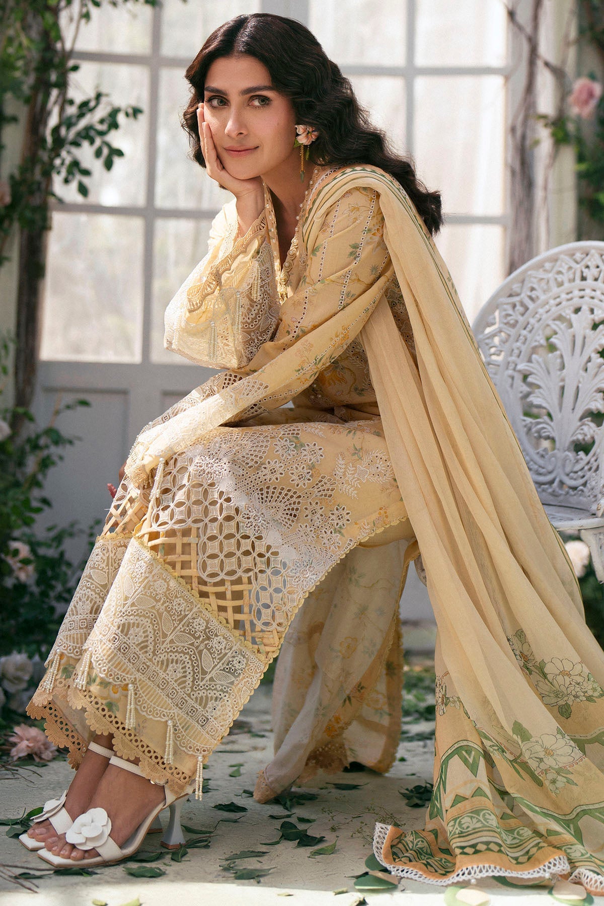 Motifz | Premium Lawn 25 | 5429-ORCHID - Official Motifz stockist in UK - Sakeena London