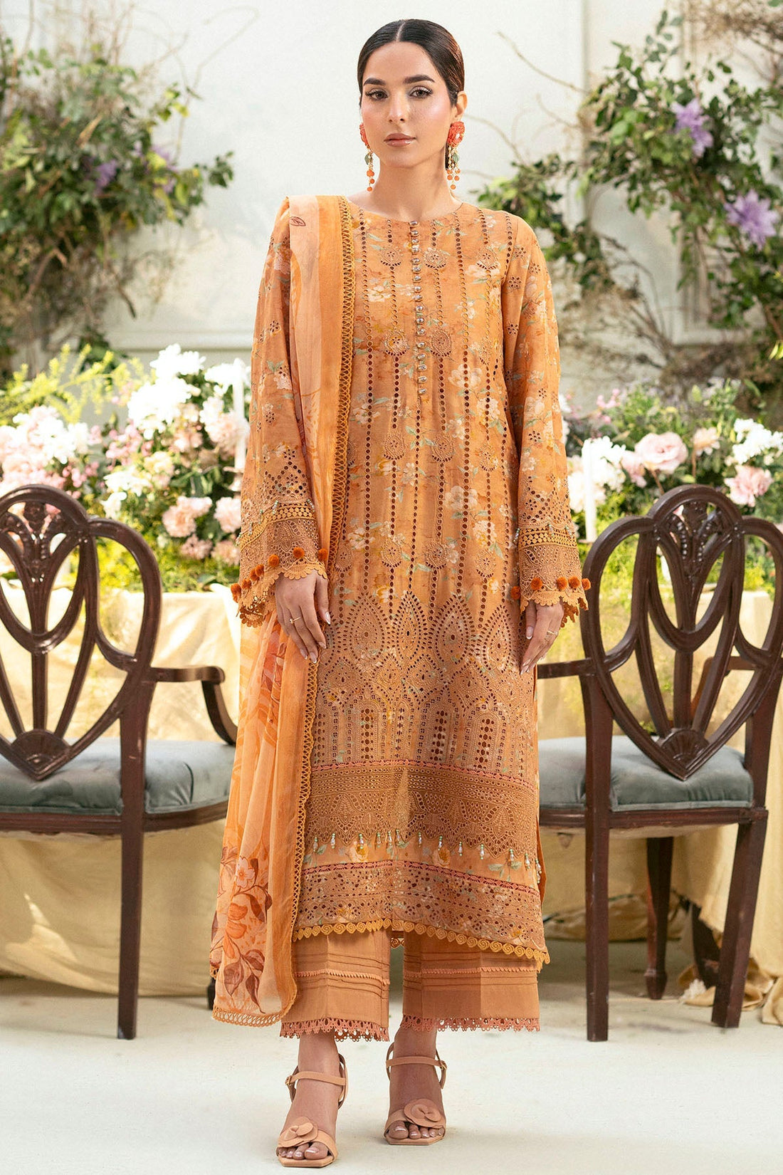 Motifz | Premium Lawn 25 | 5431-BLUEBEELL - Official Motifz stockist in UK - Sakeena London