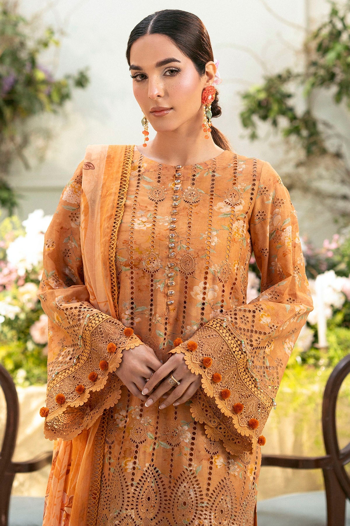 Motifz | Premium Lawn 25 | 5431-BLUEBEELL - Official Motifz stockist in UK - Sakeena London