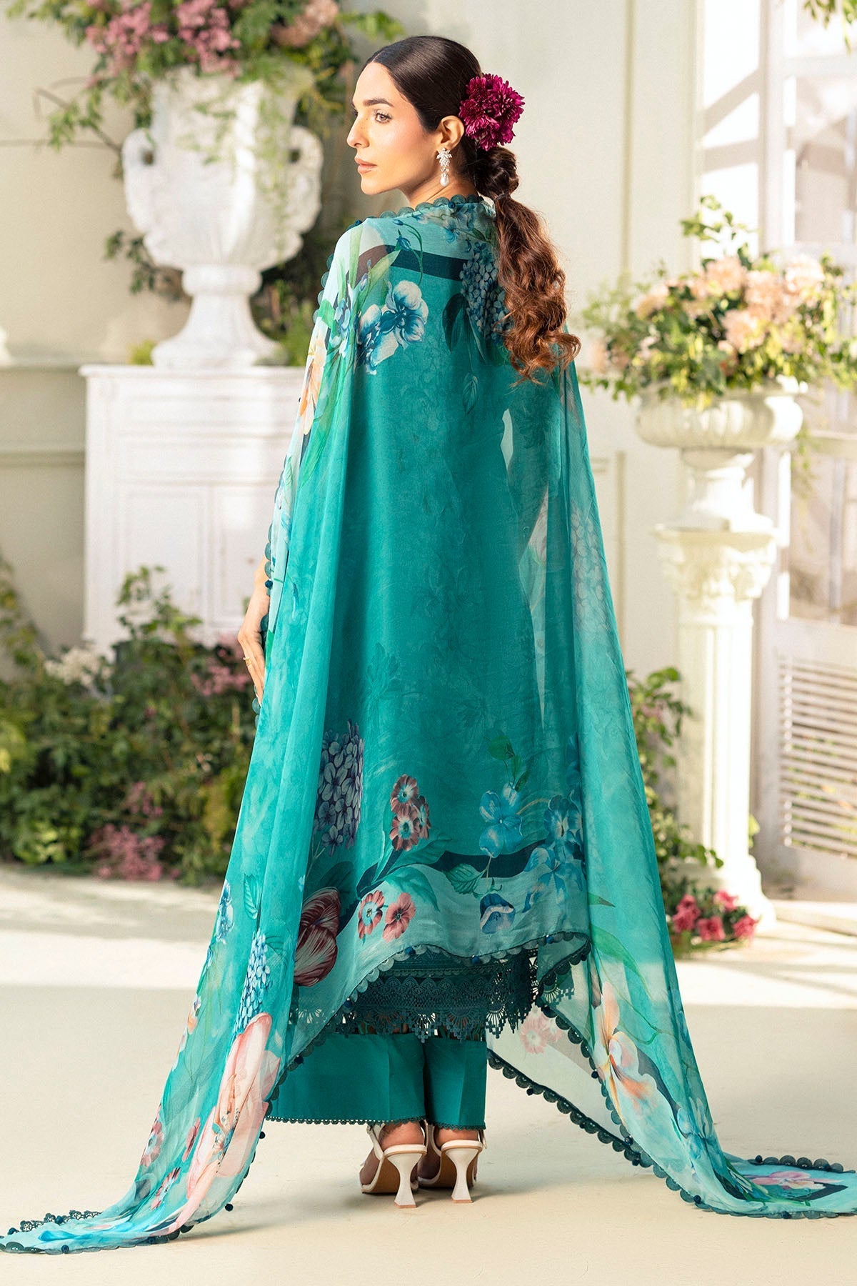 Motifz | Premium Lawn 25 | 5432-MARIGOLD - Official Motifz stockist in UK - Sakeena London