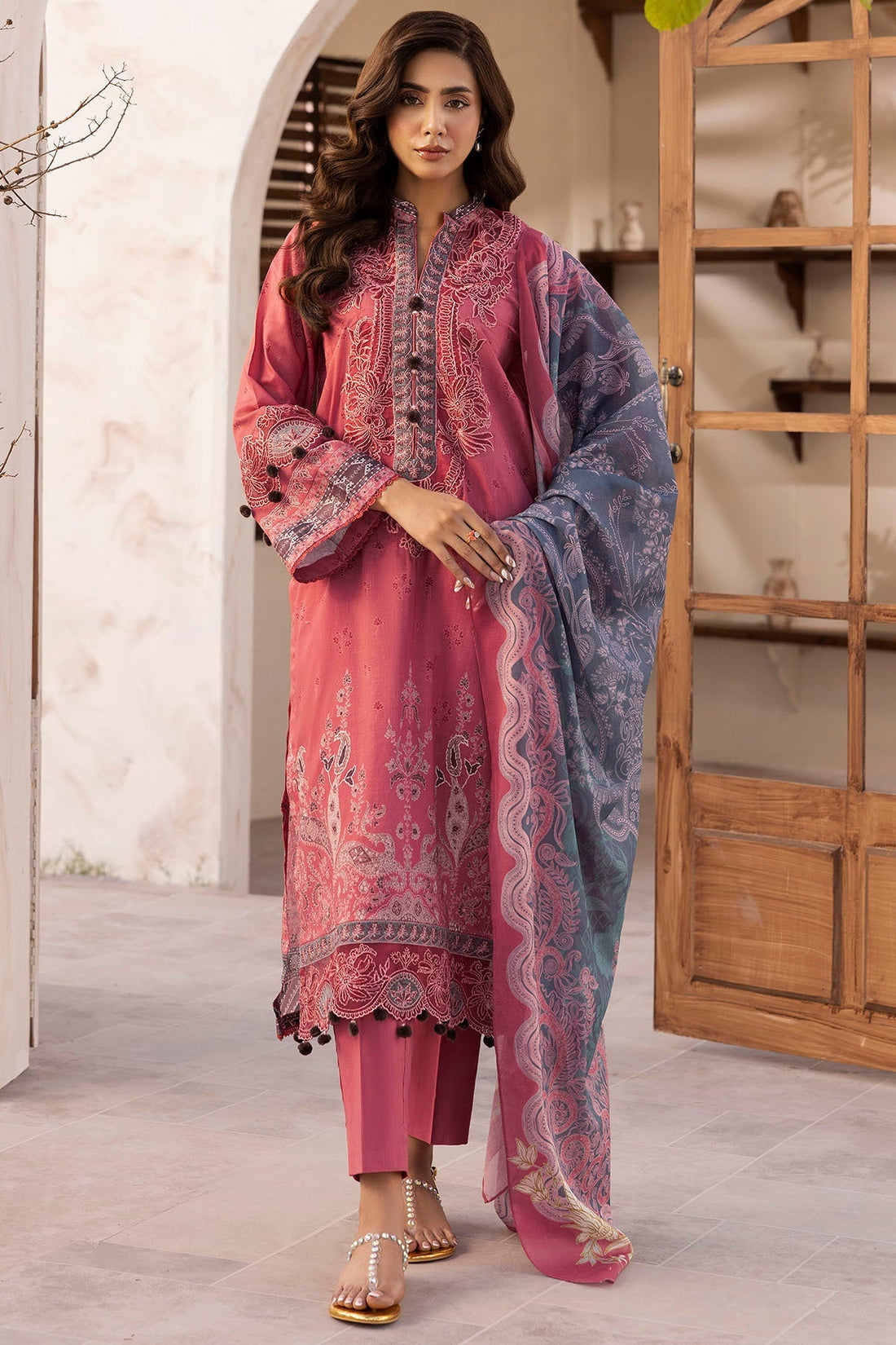 Motifz | Umang Lawn | 5471-IREA - Official Motifz stockist in UK - Sakeena London