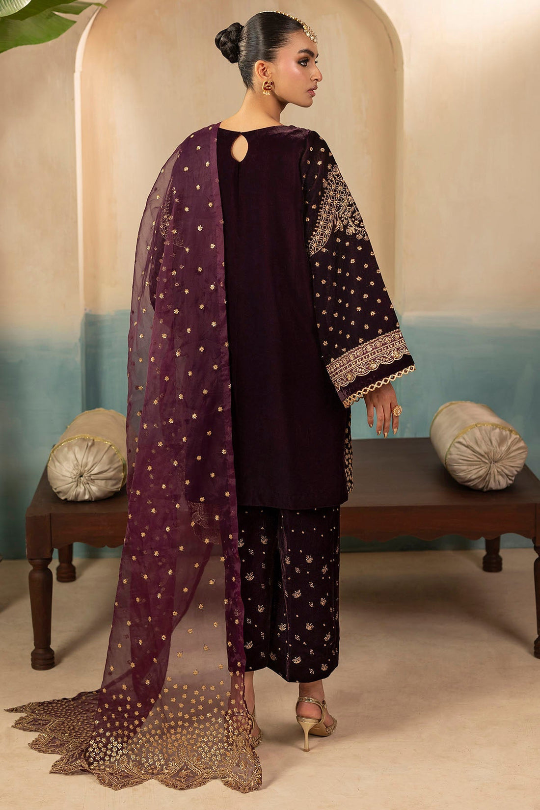 Motifz | Premium Winter 25 | 5668-CORAL - Official Motifz stockist in UK - Sakeena London