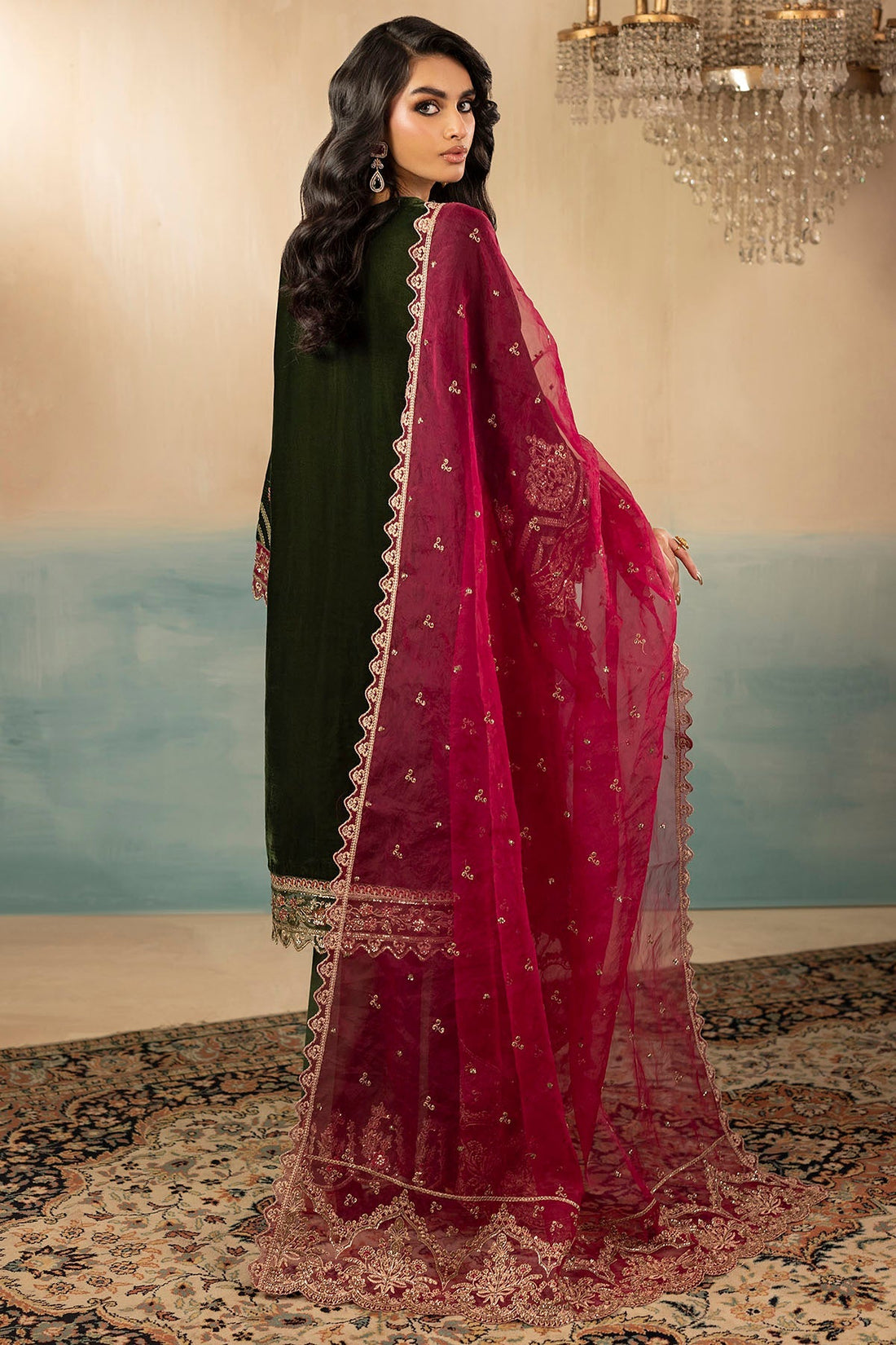 Motifz | Premium Winter 25 | 5669-SAGE - Official Motifz stockist in UK - Sakeena London