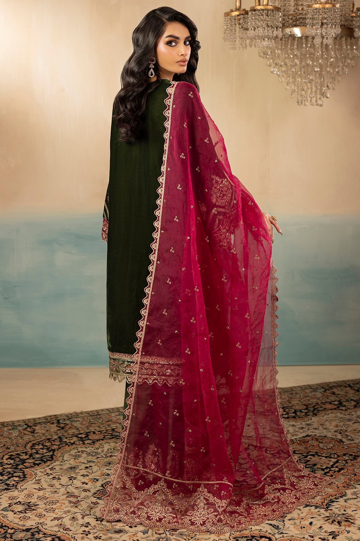 Motifz | Premium Winter 25 | 5669-SAGE - Official Motifz stockist in UK - Sakeena London