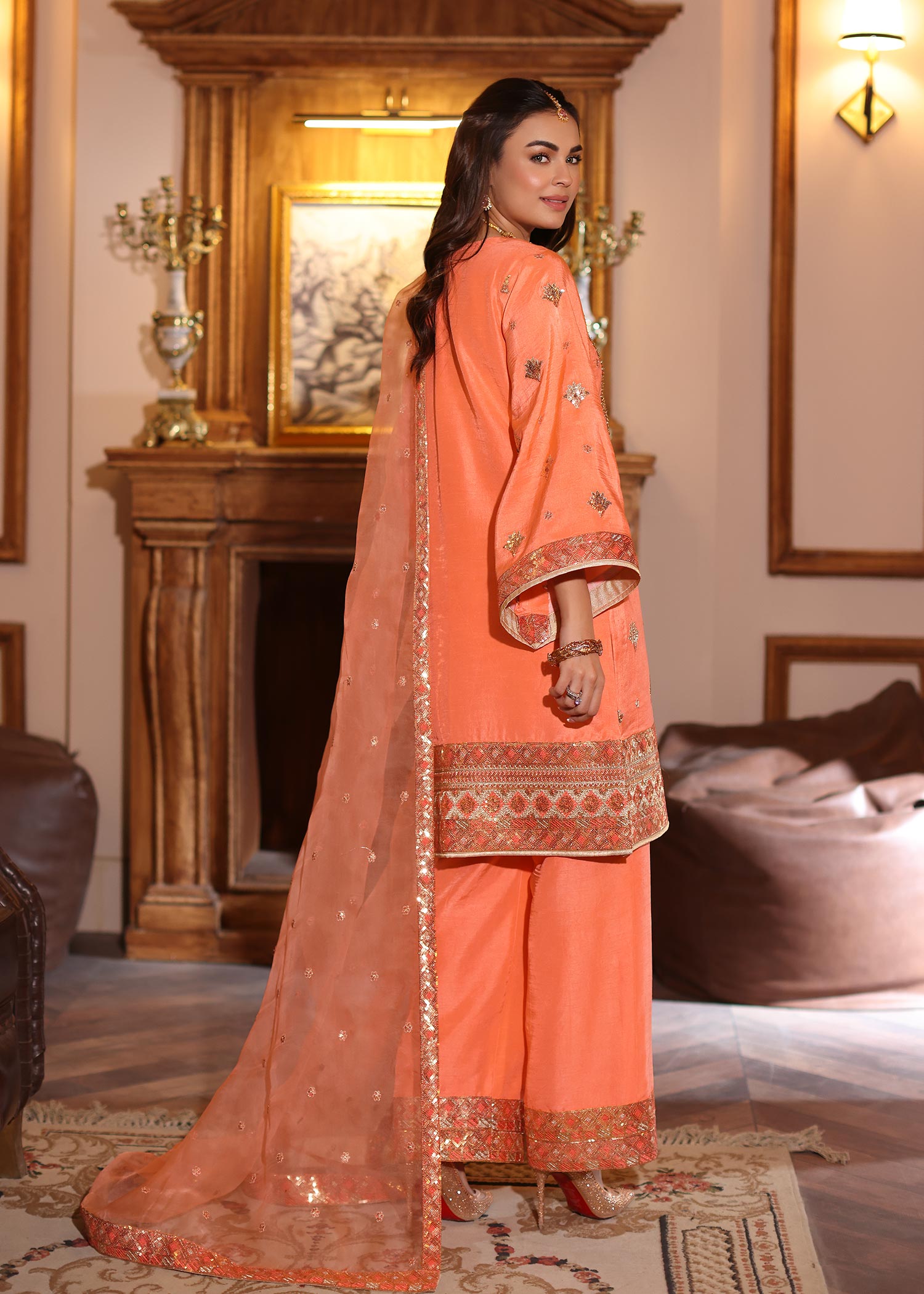 Waqas Shah | Meh-E-Nur | BLUSH - Official Waqas Shah stockist in UK - Sakeena London