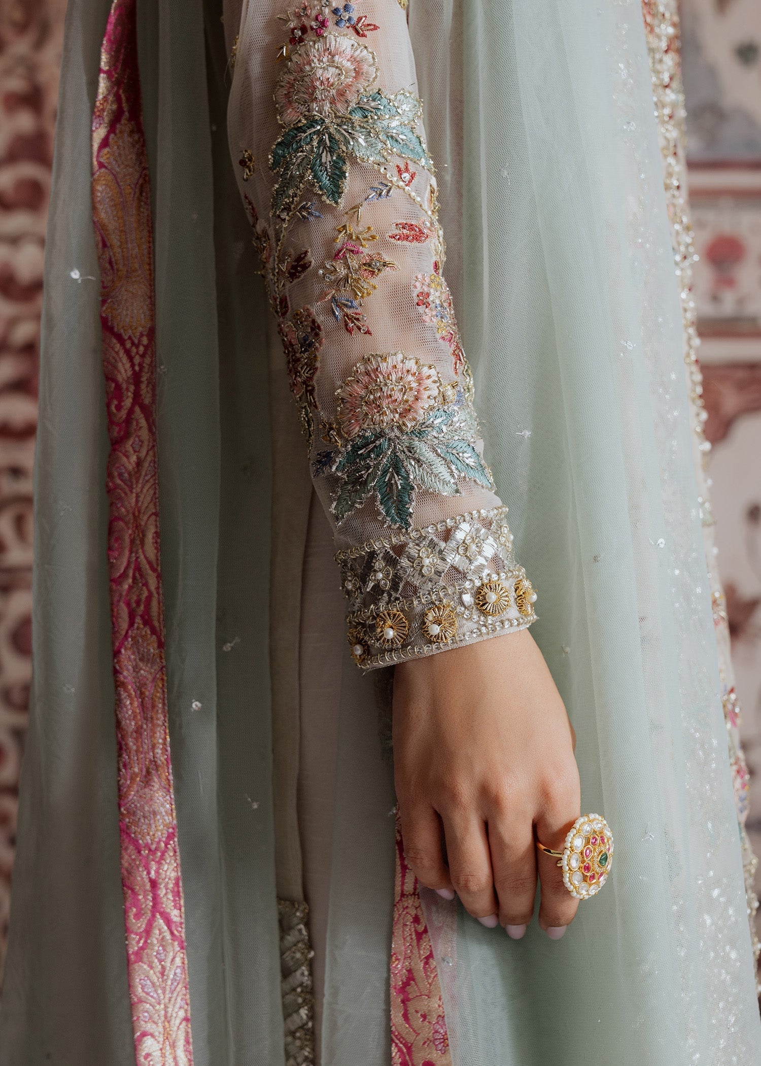 Mahgul | Portraits of Anaya | White Garden - Official Mahgul stockist in UK - Sakeena London