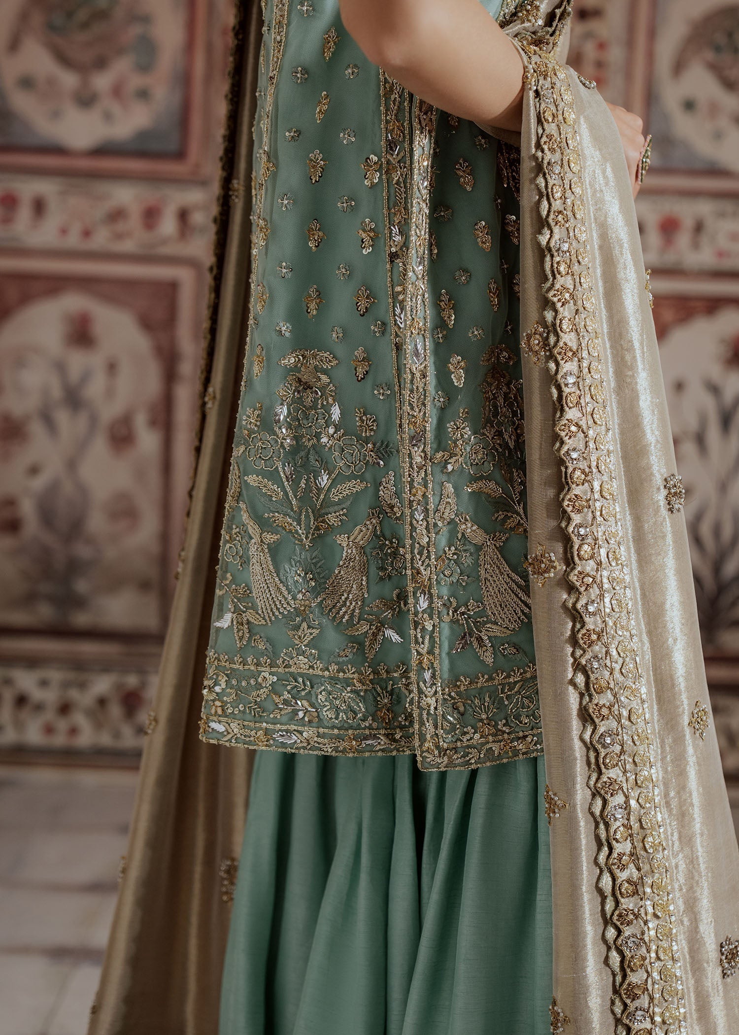Mahgul | Portraits of Anaya | Turqoise Sea - Official Mahgul stockist in UK - Sakeena London