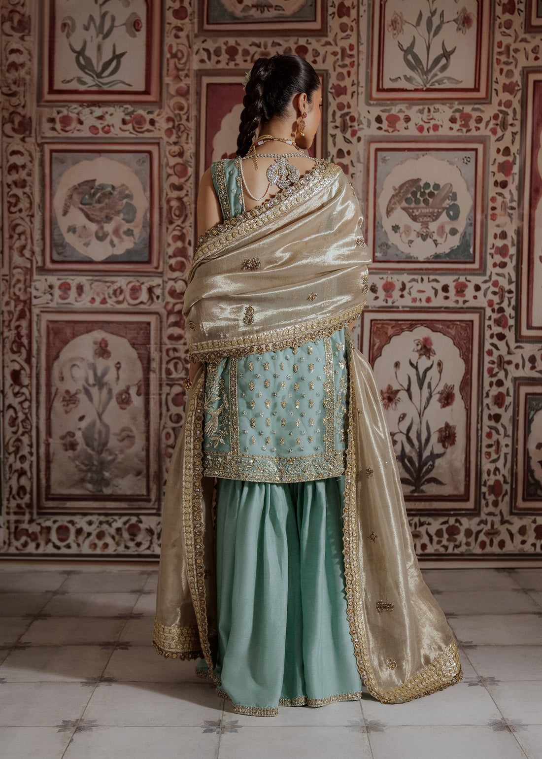 Mahgul | Portraits of Anaya | Turqoise Sea - Official Mahgul stockist in UK - Sakeena London